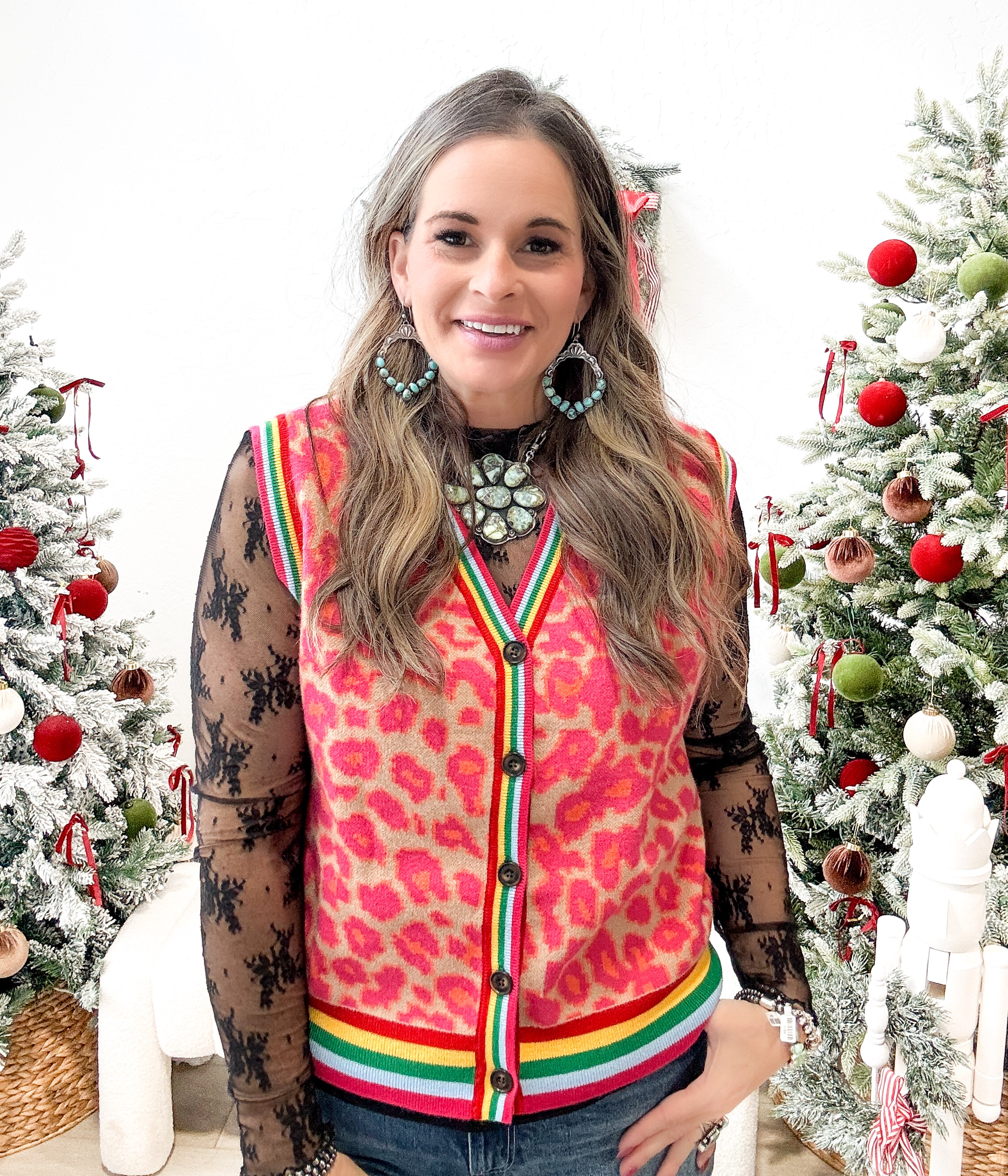 Wild Fiesta Sweater Vest