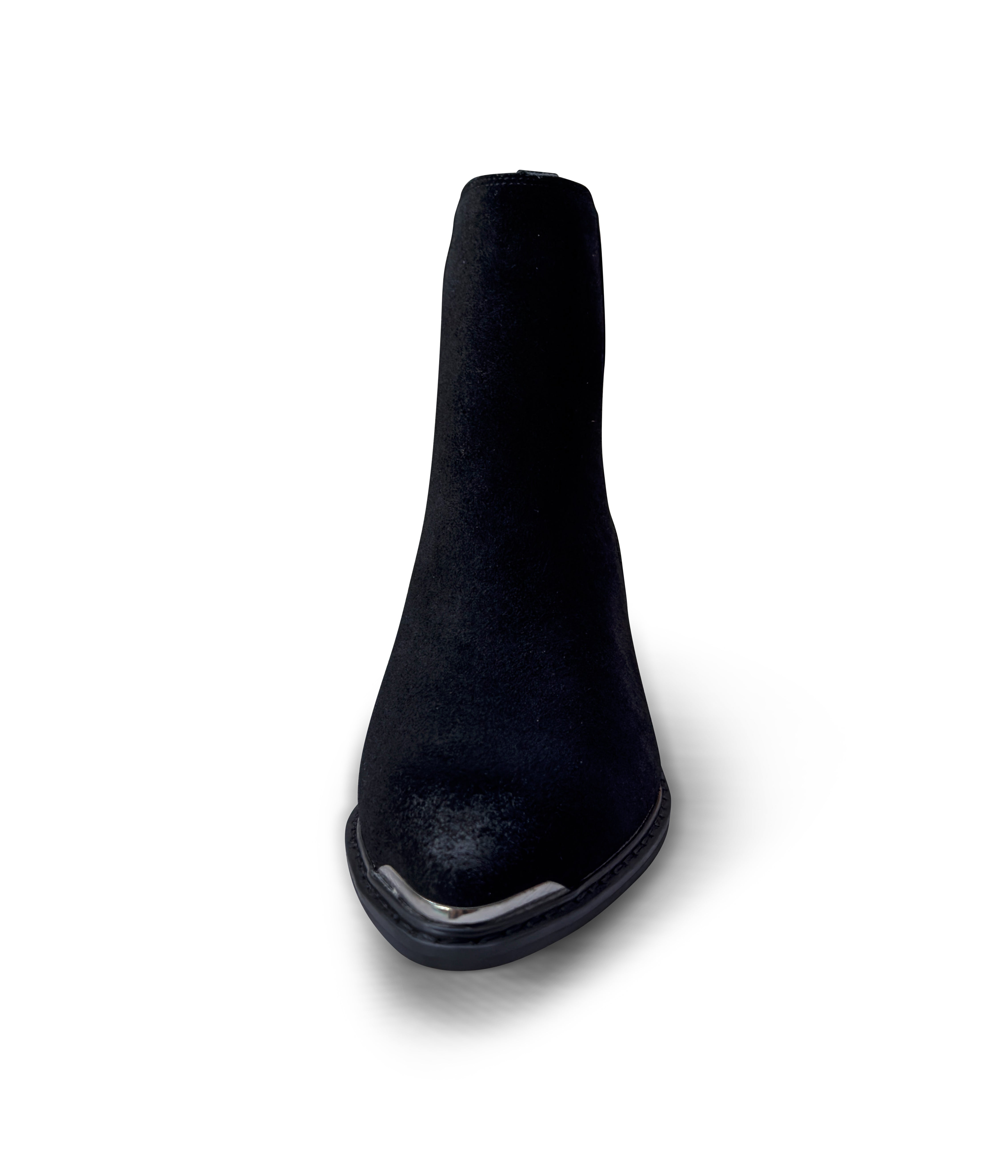 Wylie Suede Ankle Boot in Black - Rural Haze