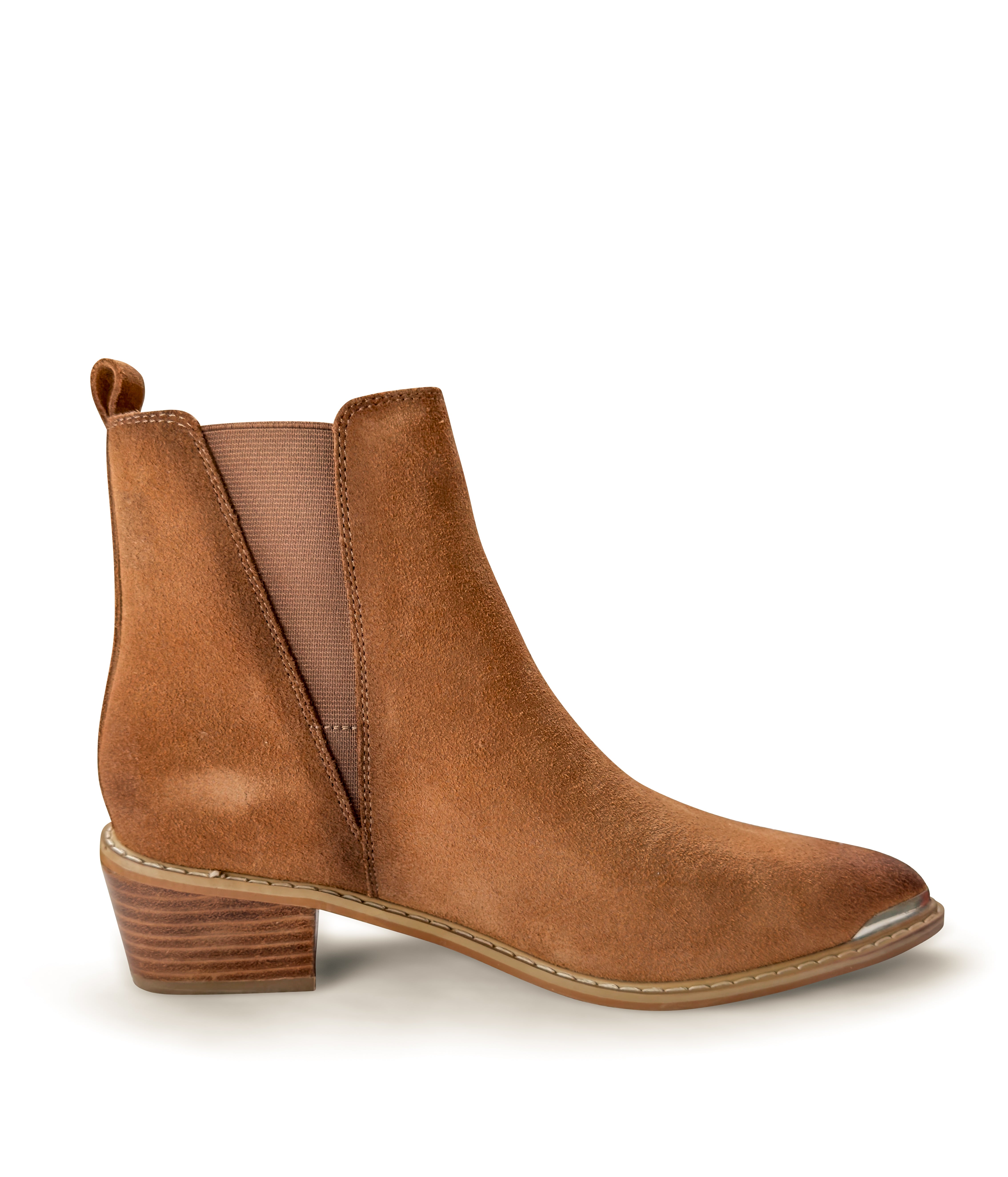 Wylie Suede Ankle Boot in Tan - Rural Haze