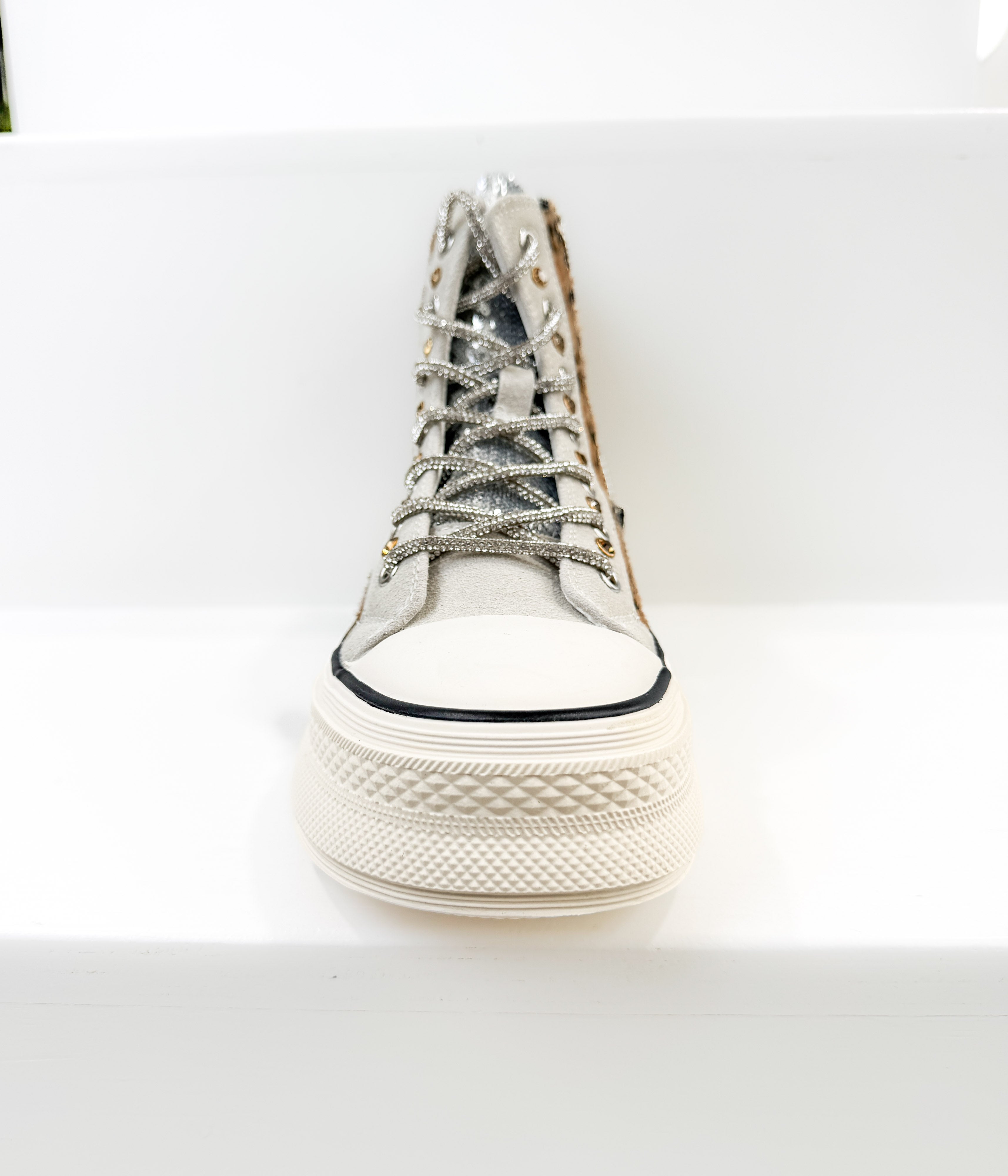 Zephora Leopard High Top Sneaker