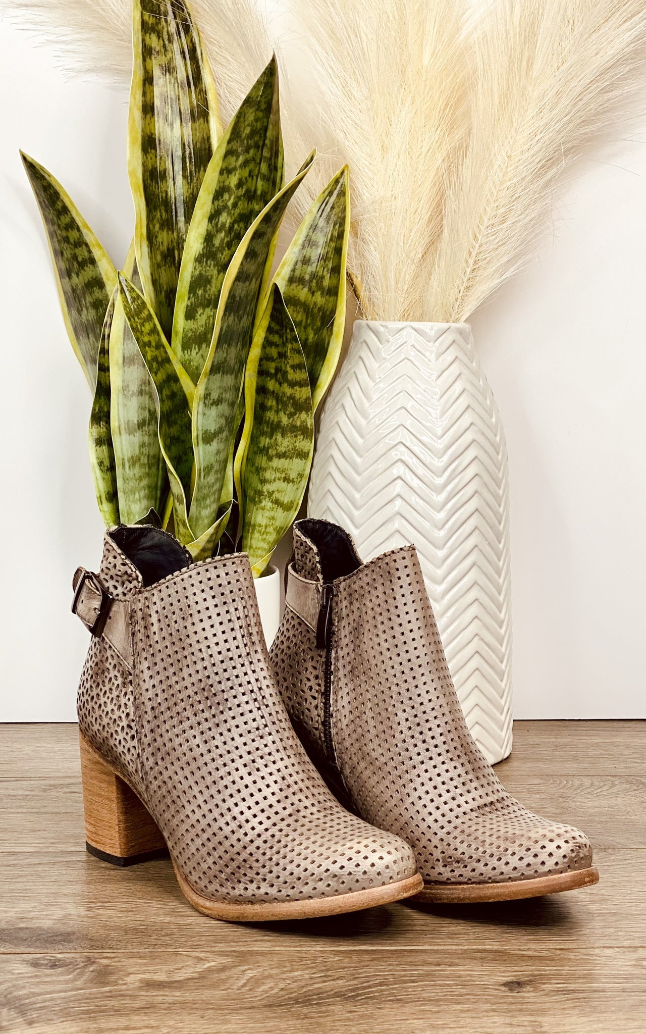 Naughty Monkey Show Stoppa Bootie in Taupe - Rural Haze