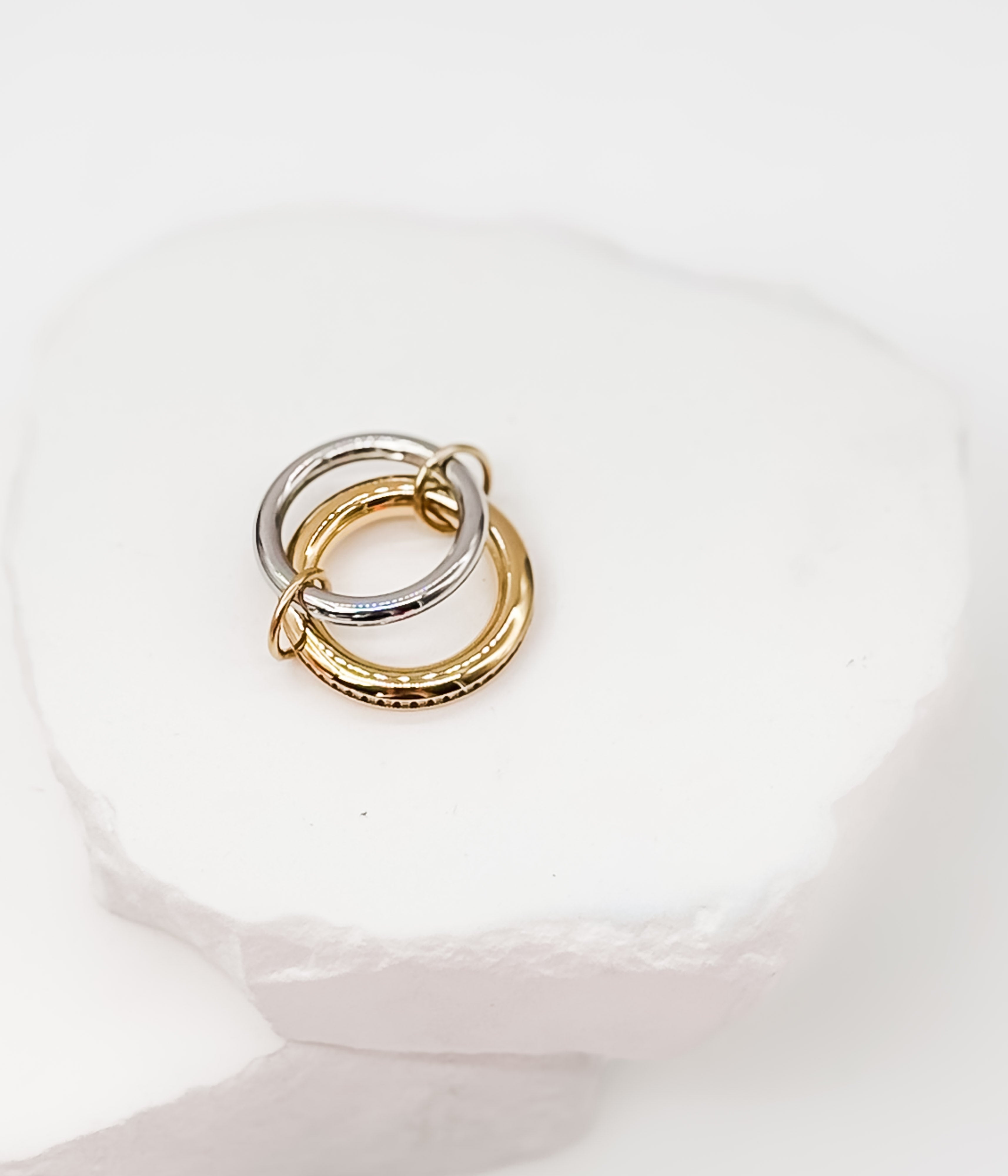 Mixed Metal Stack 2 Ring Set - Rural Haze