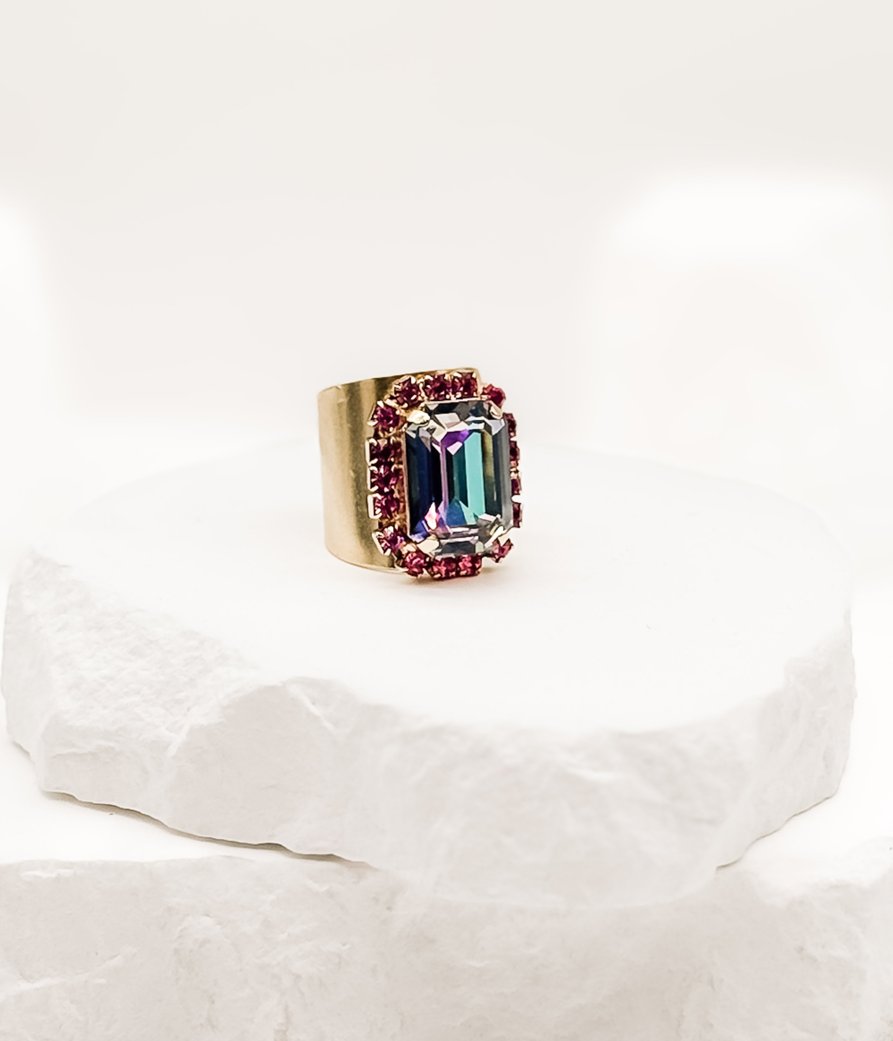 Dakota Ring Electric Pink -need Photo