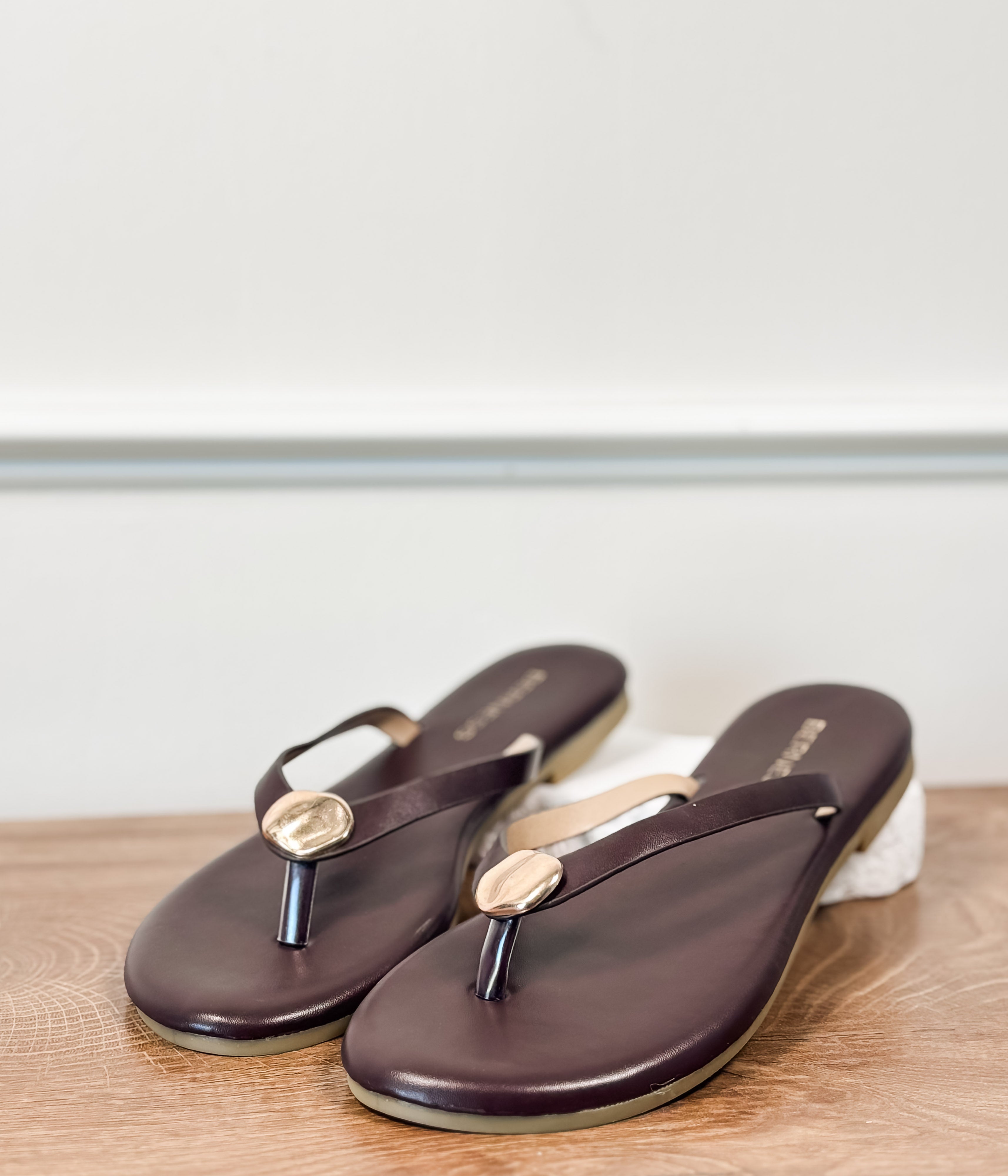 Kellen Sandal in Brown - Rural Haze