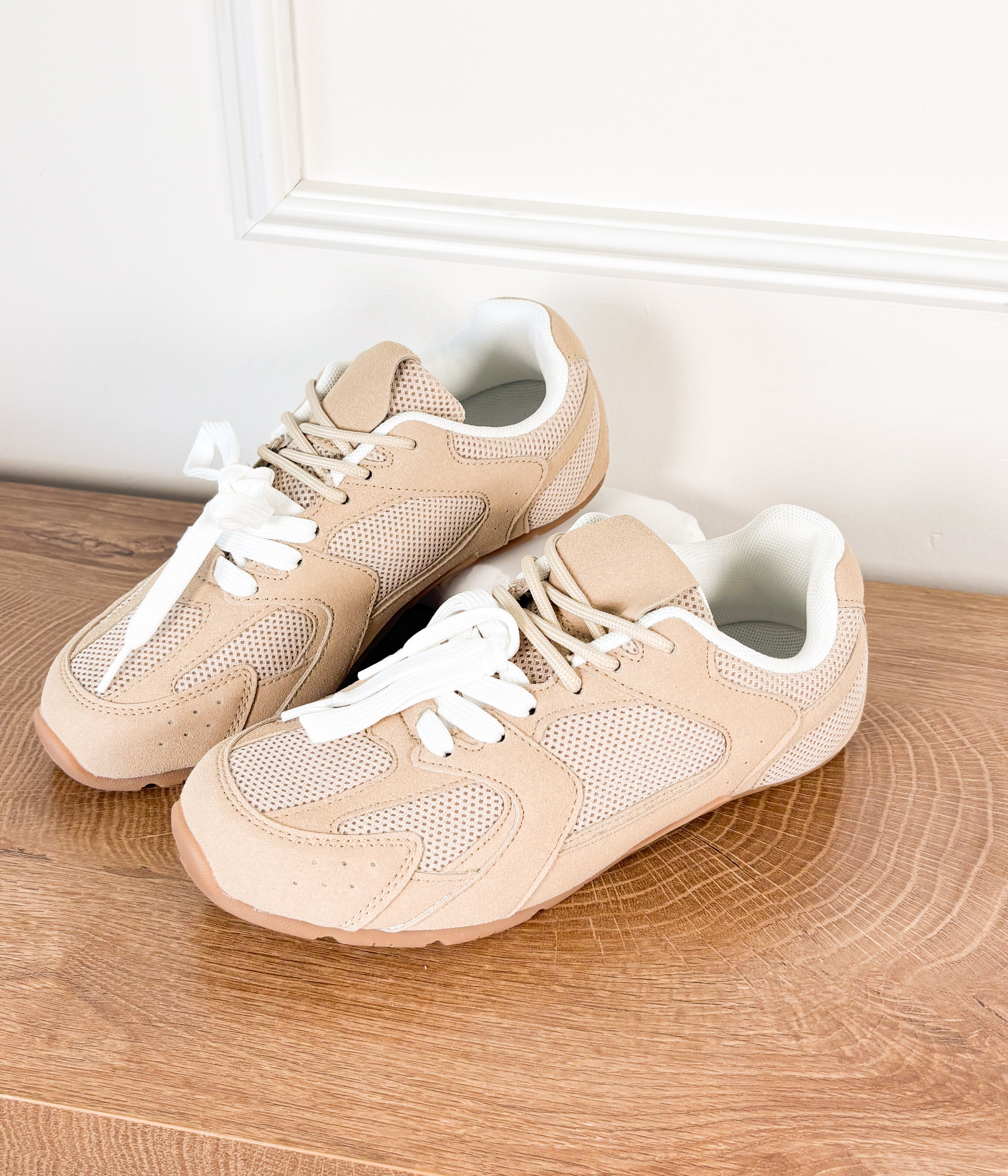 Lula Sneaker in Khaki - Rural Haze