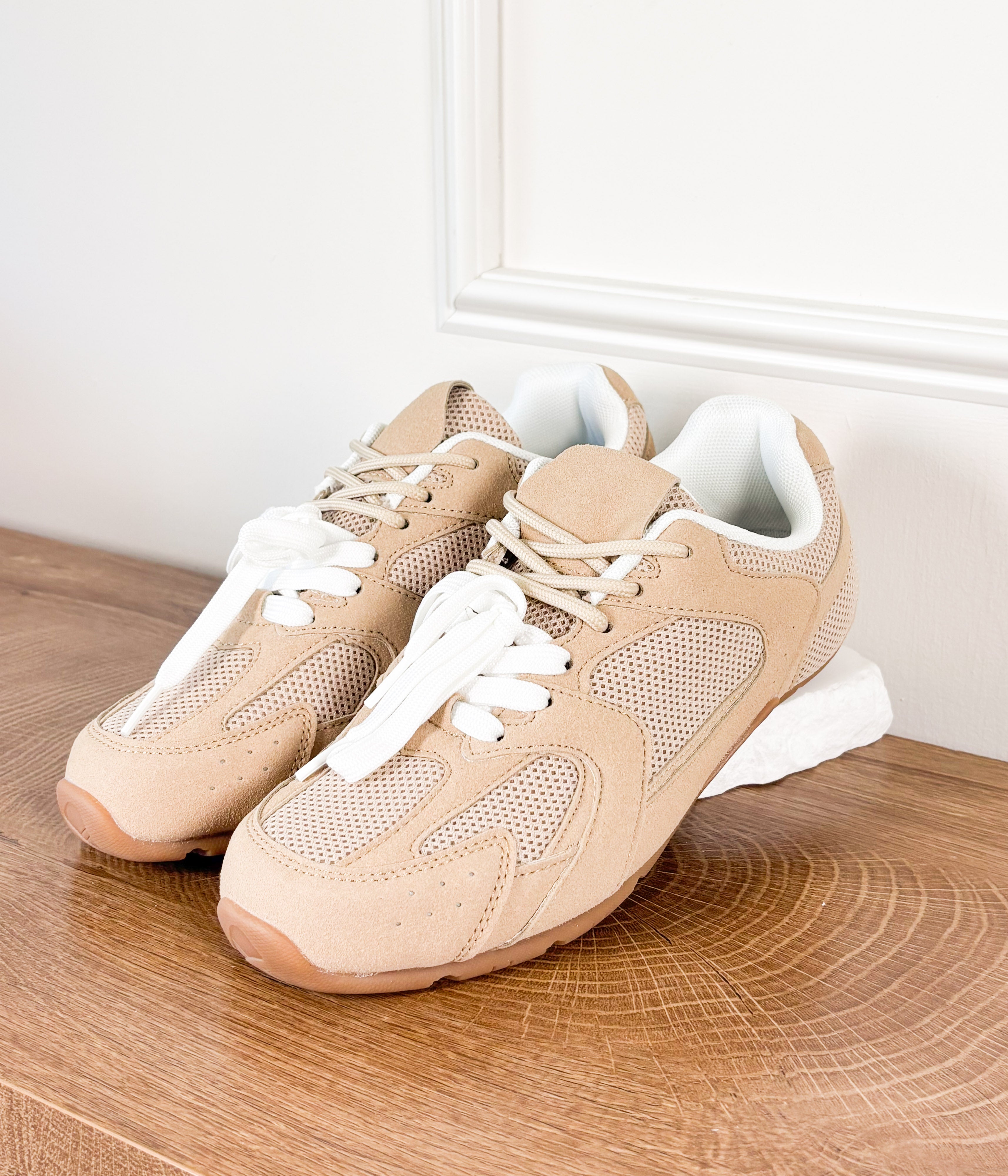Lula Sneaker in Khaki - Rural Haze