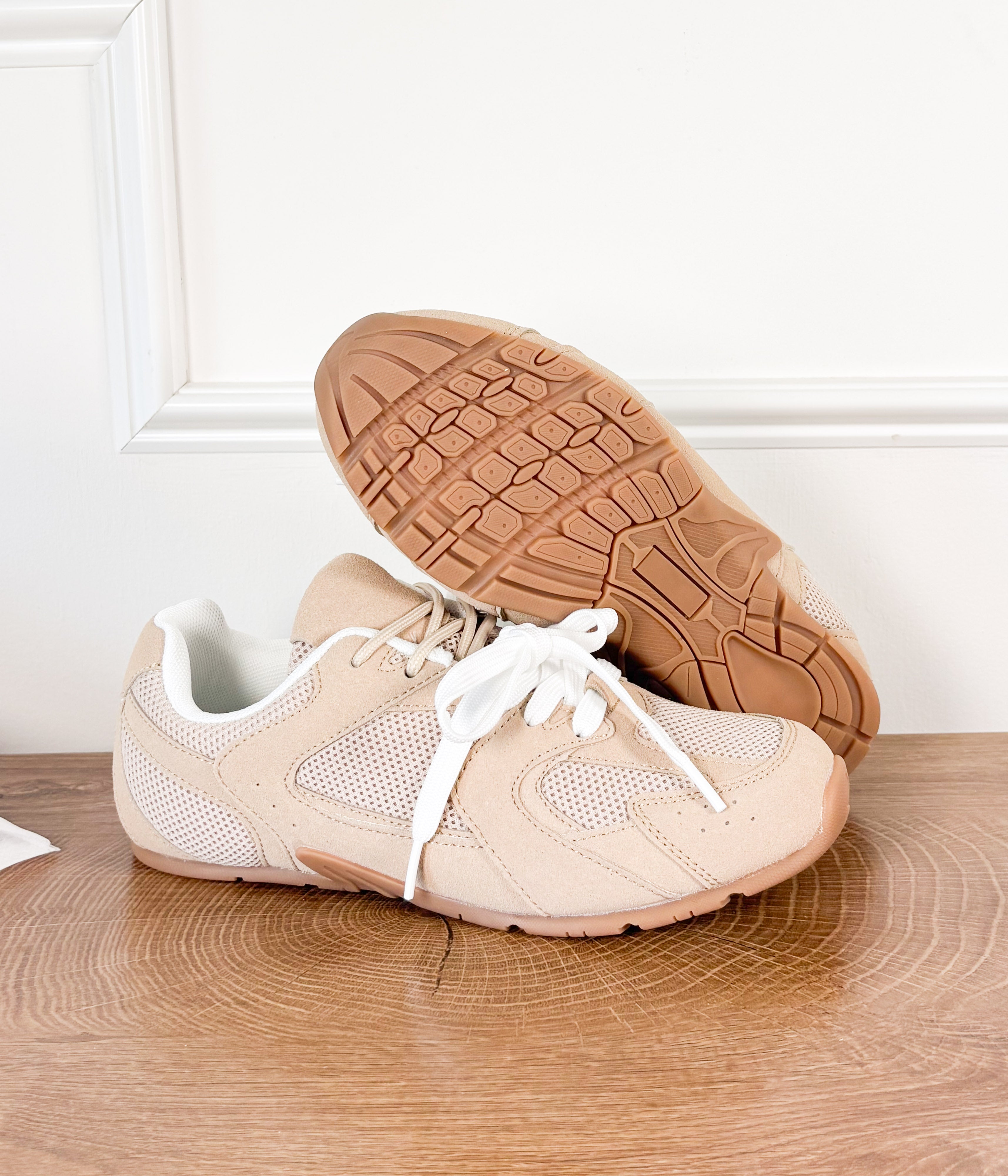 Lula Sneaker in Khaki - Rural Haze