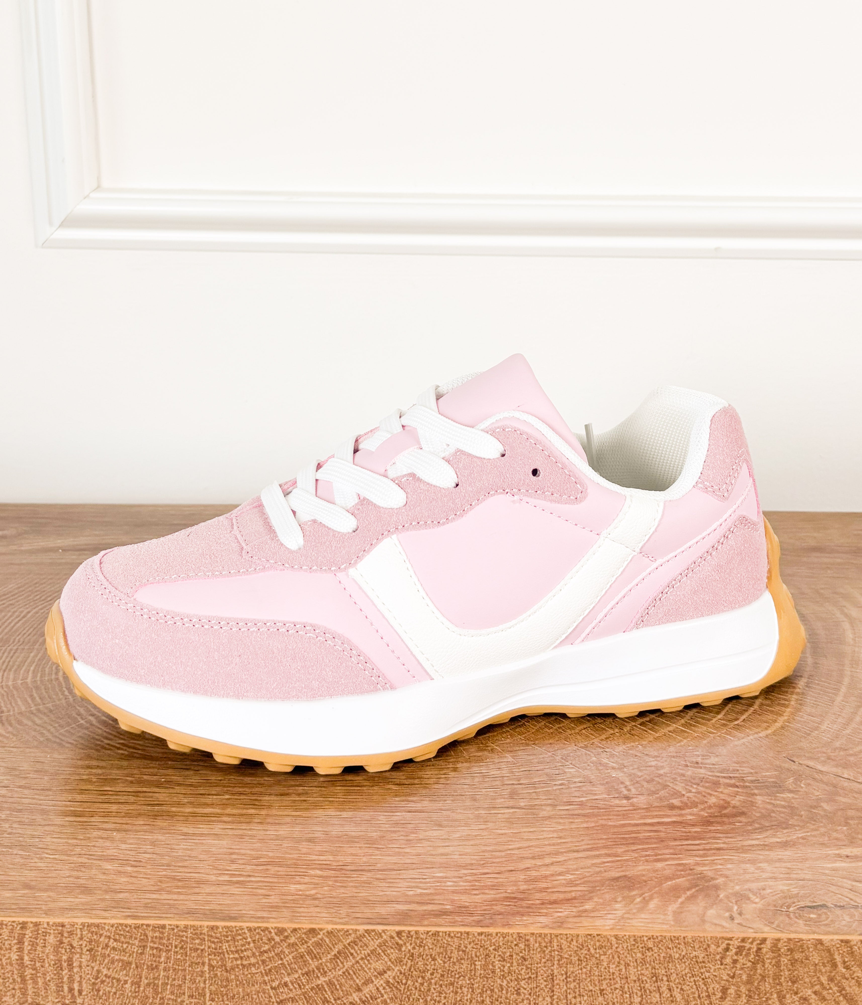 Beyonce Sneakers in Pink - Rural Haze