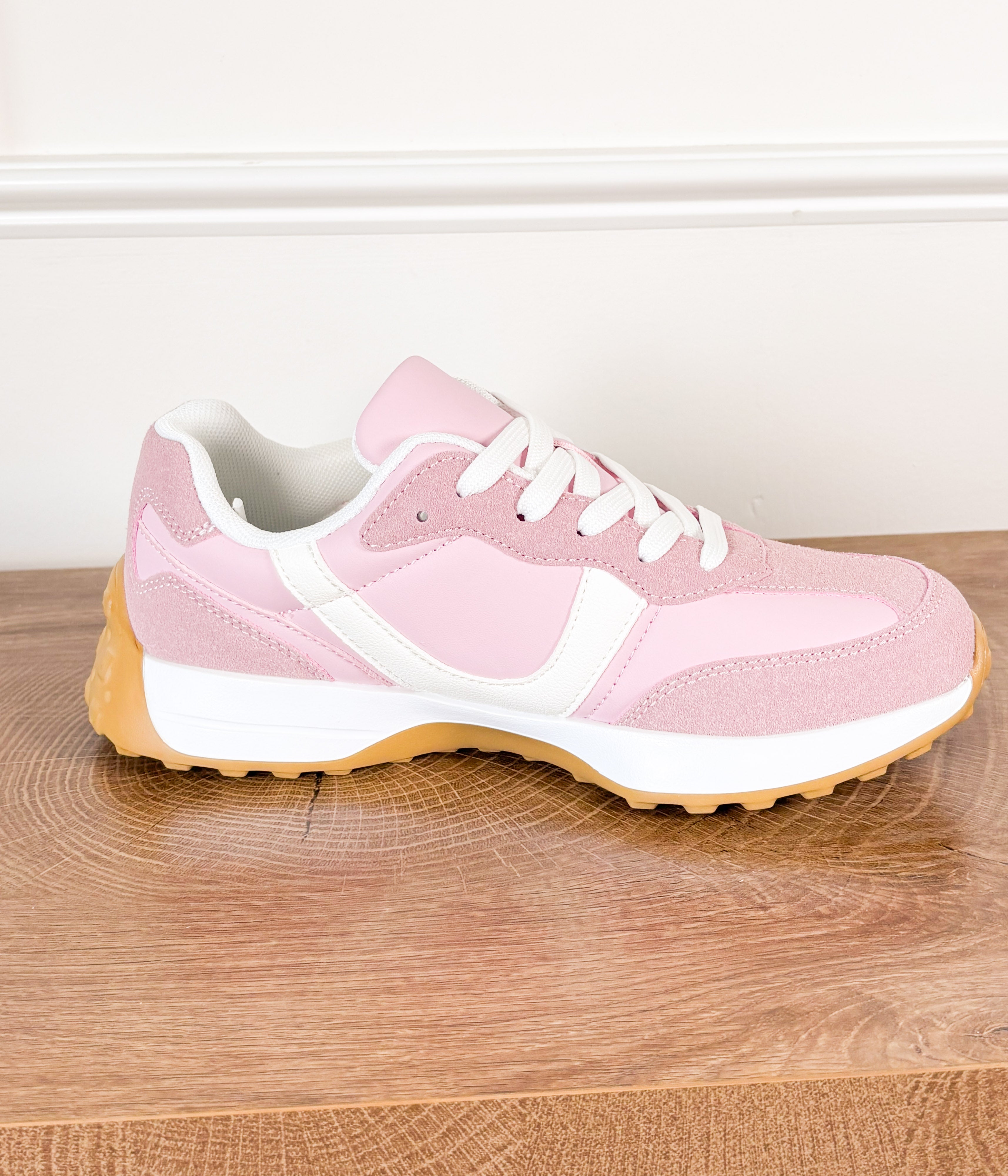Beyonce Sneakers in Pink - Rural Haze