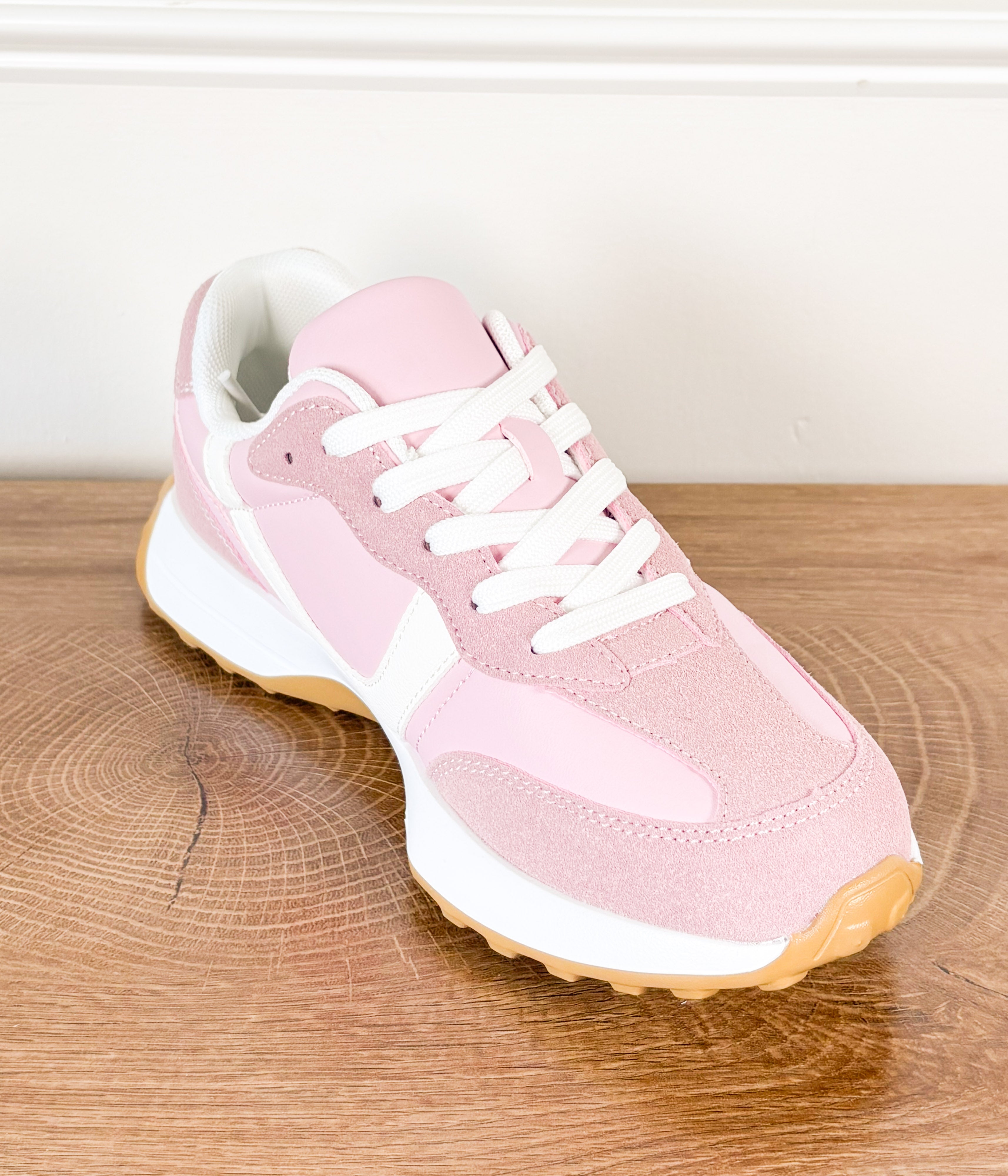 Beyonce Sneakers in Pink - Rural Haze