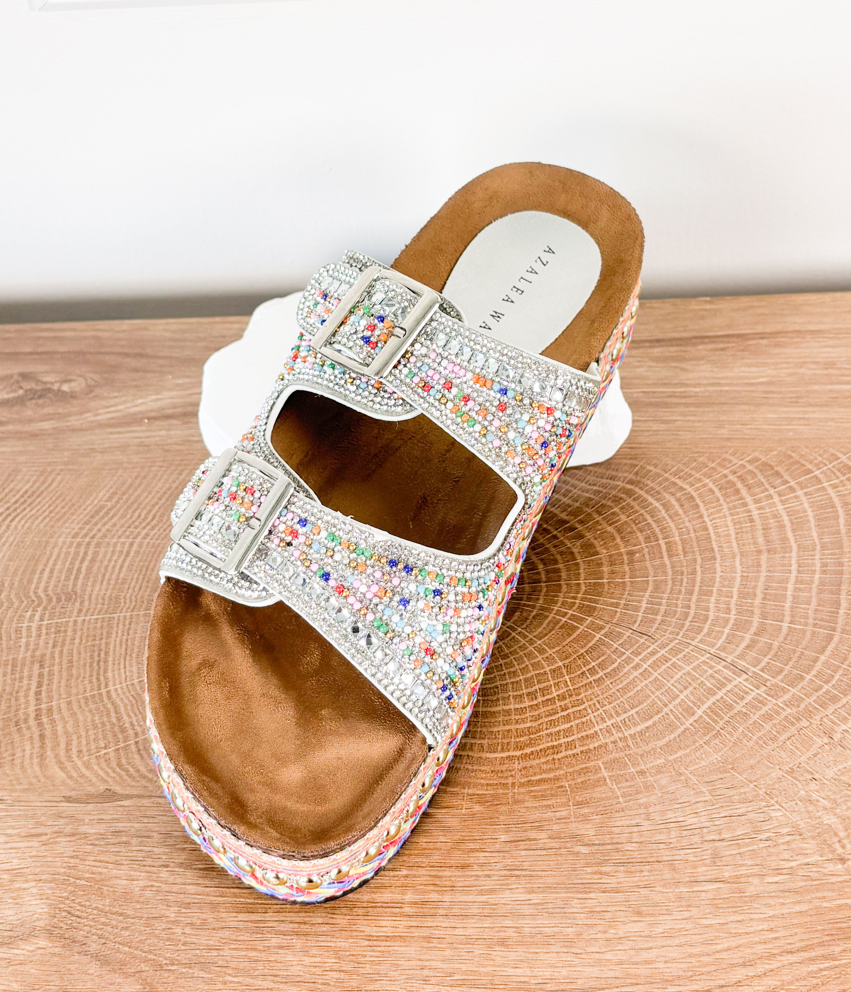 Ezri Sandals in Multi - Rural Haze
