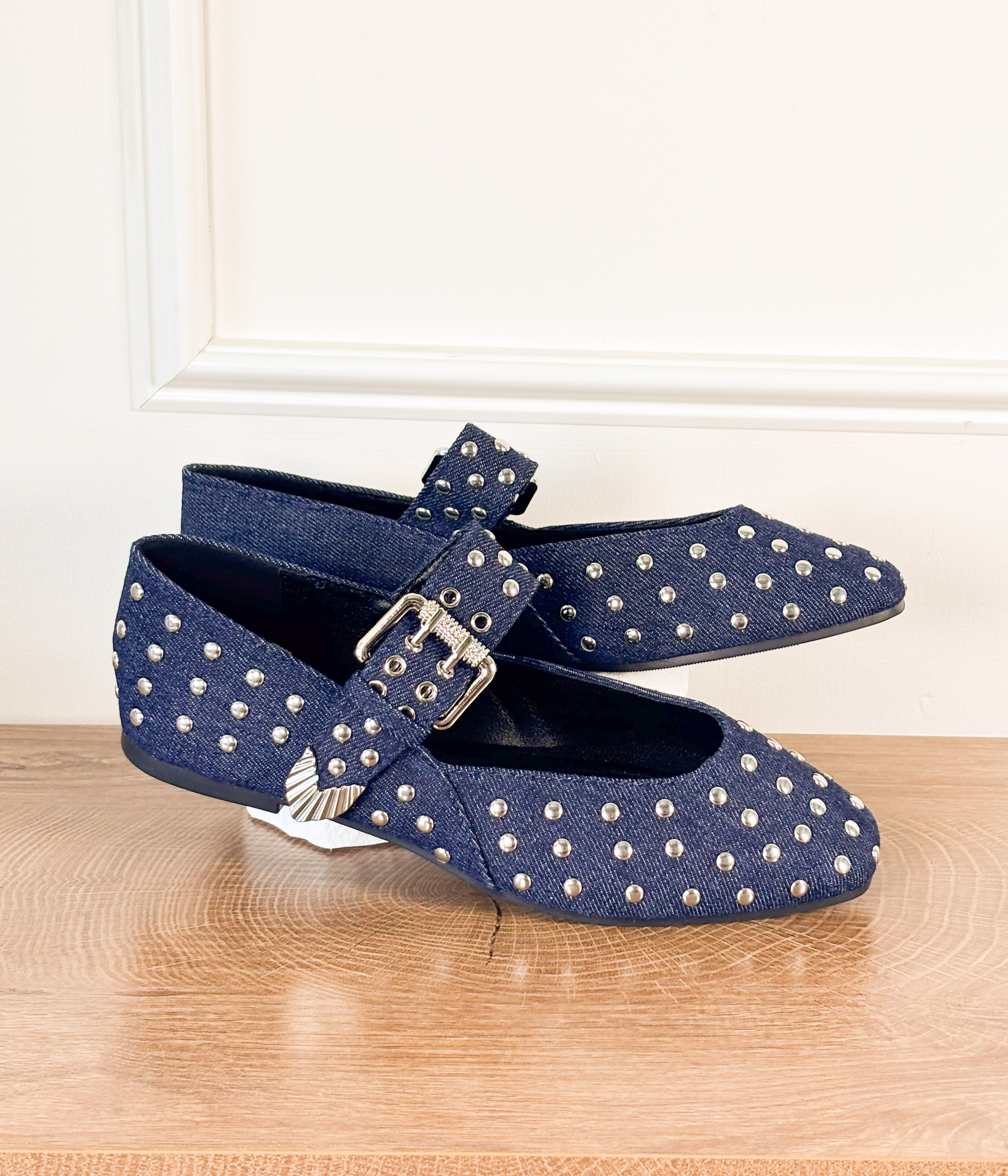 Kennith Flat in Denim - Rural Haze