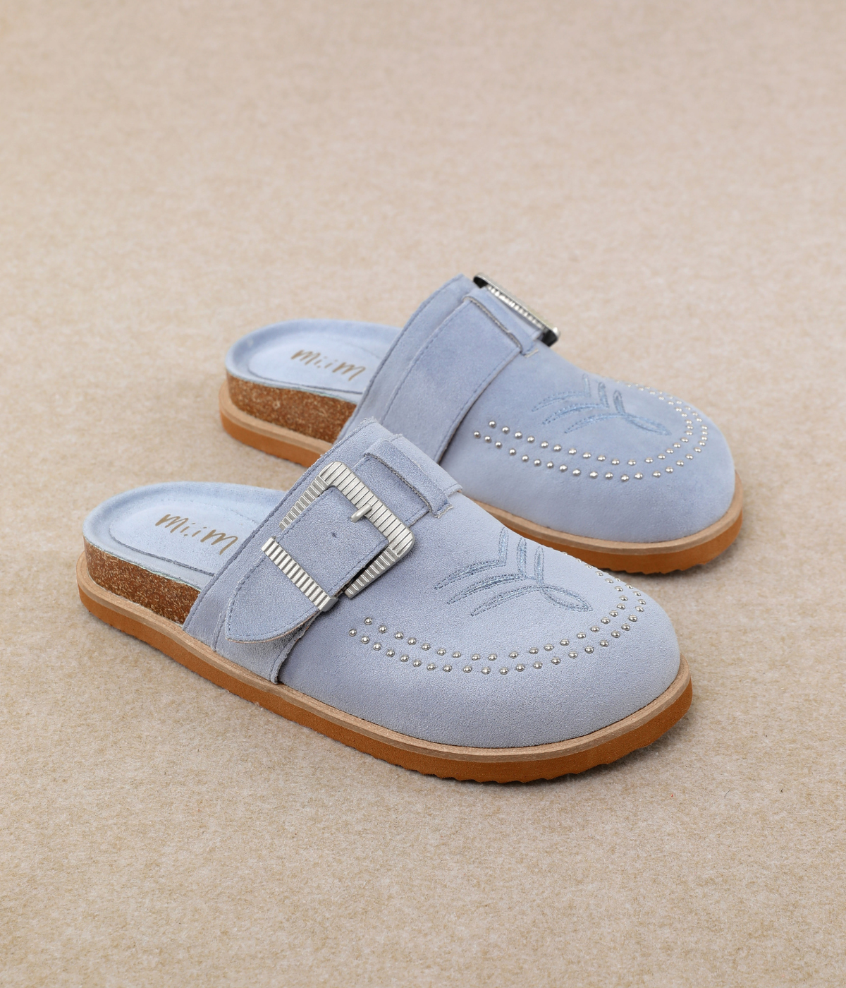 Josephine Clog in Light Blue