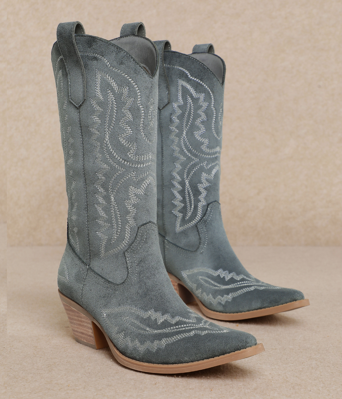 Tessa Boot in Sage Blue