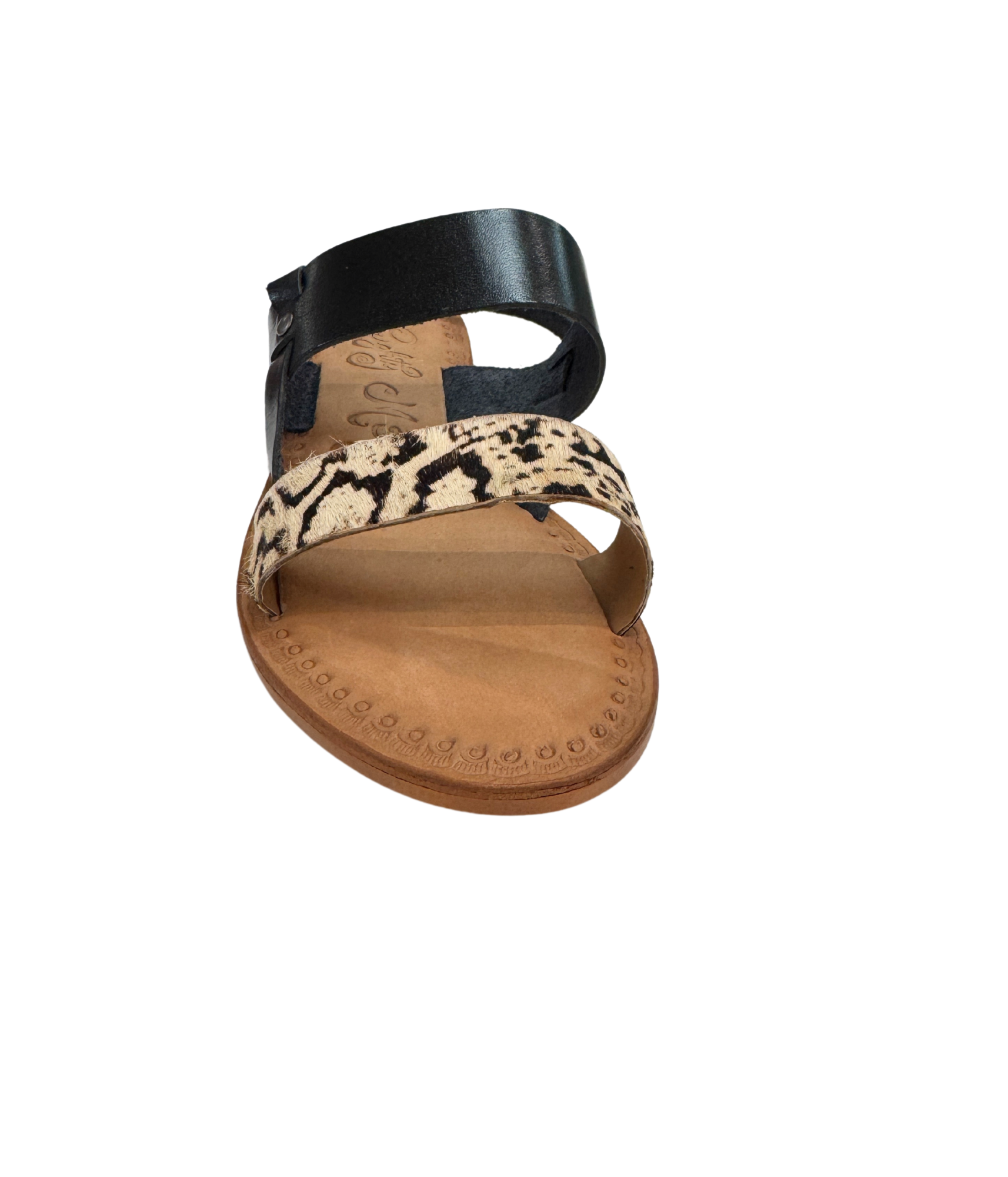 Waco Sandal in Black - Rural Haze