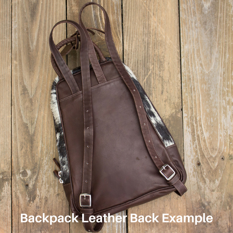 cowhide Backpack No. 633