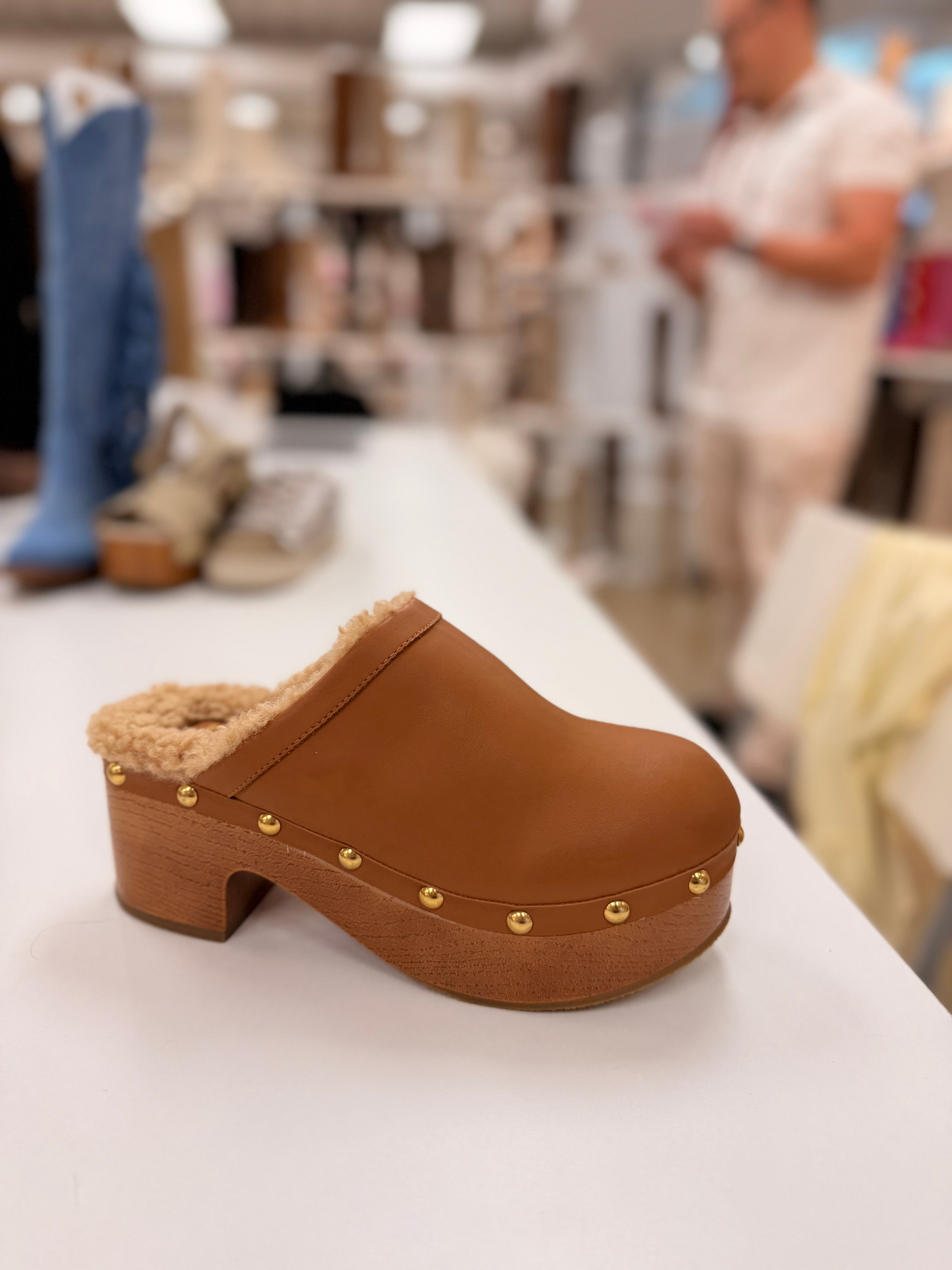 Freya Camel Platform Clog