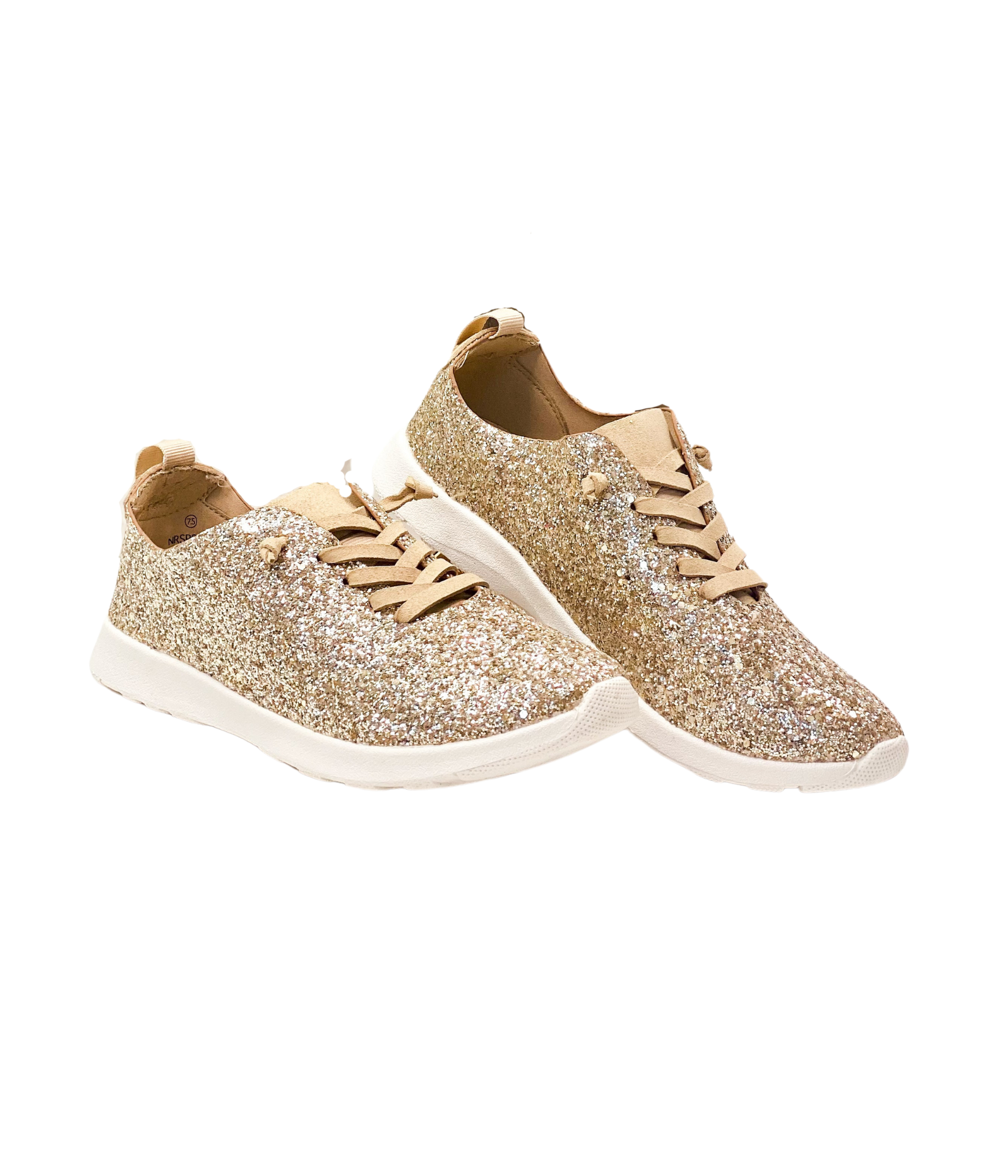 Mayo Glitter Sneaker in Gold - Rural Haze