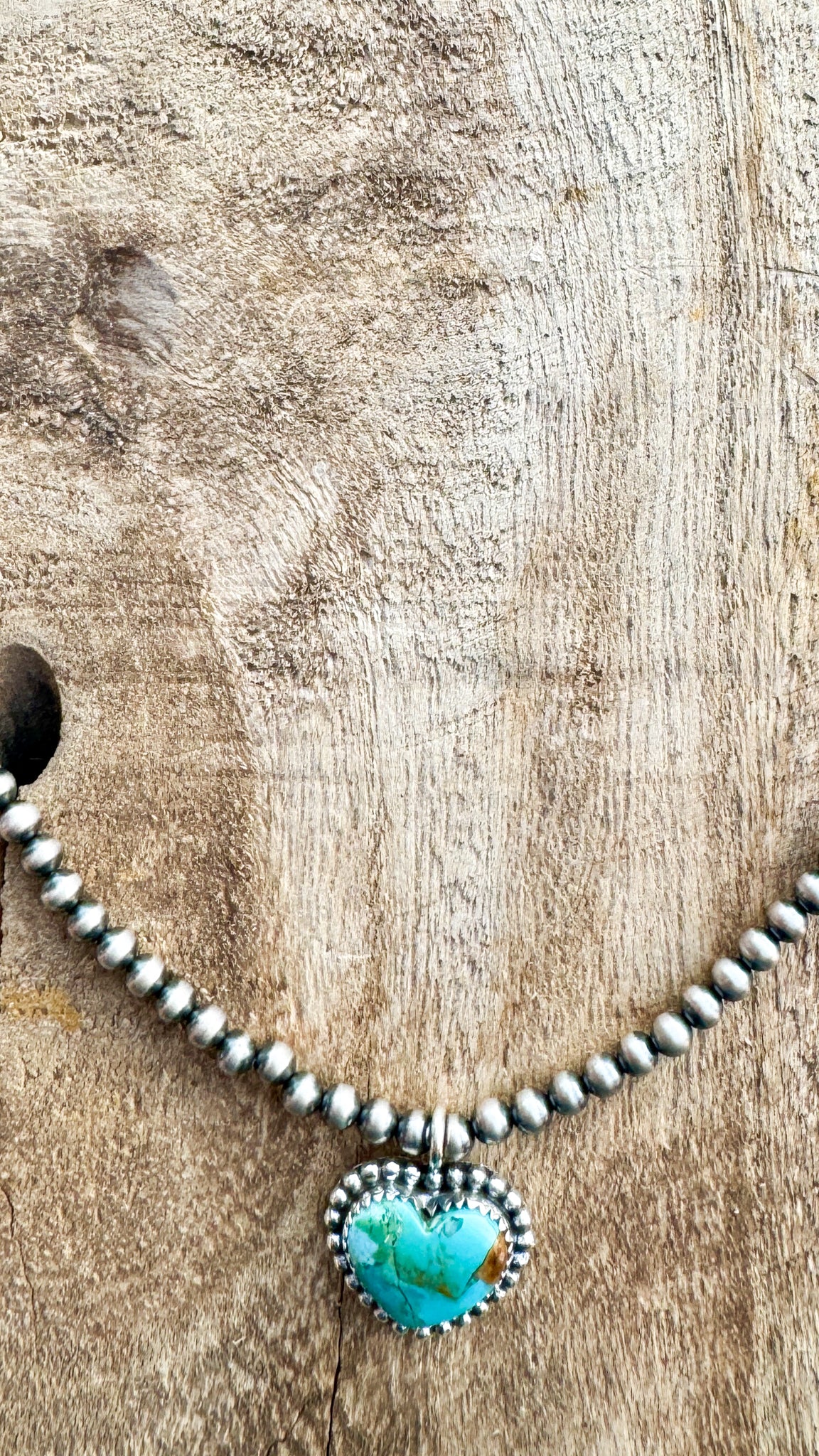Moriarty Pearls Authentic Turquoise Necklace