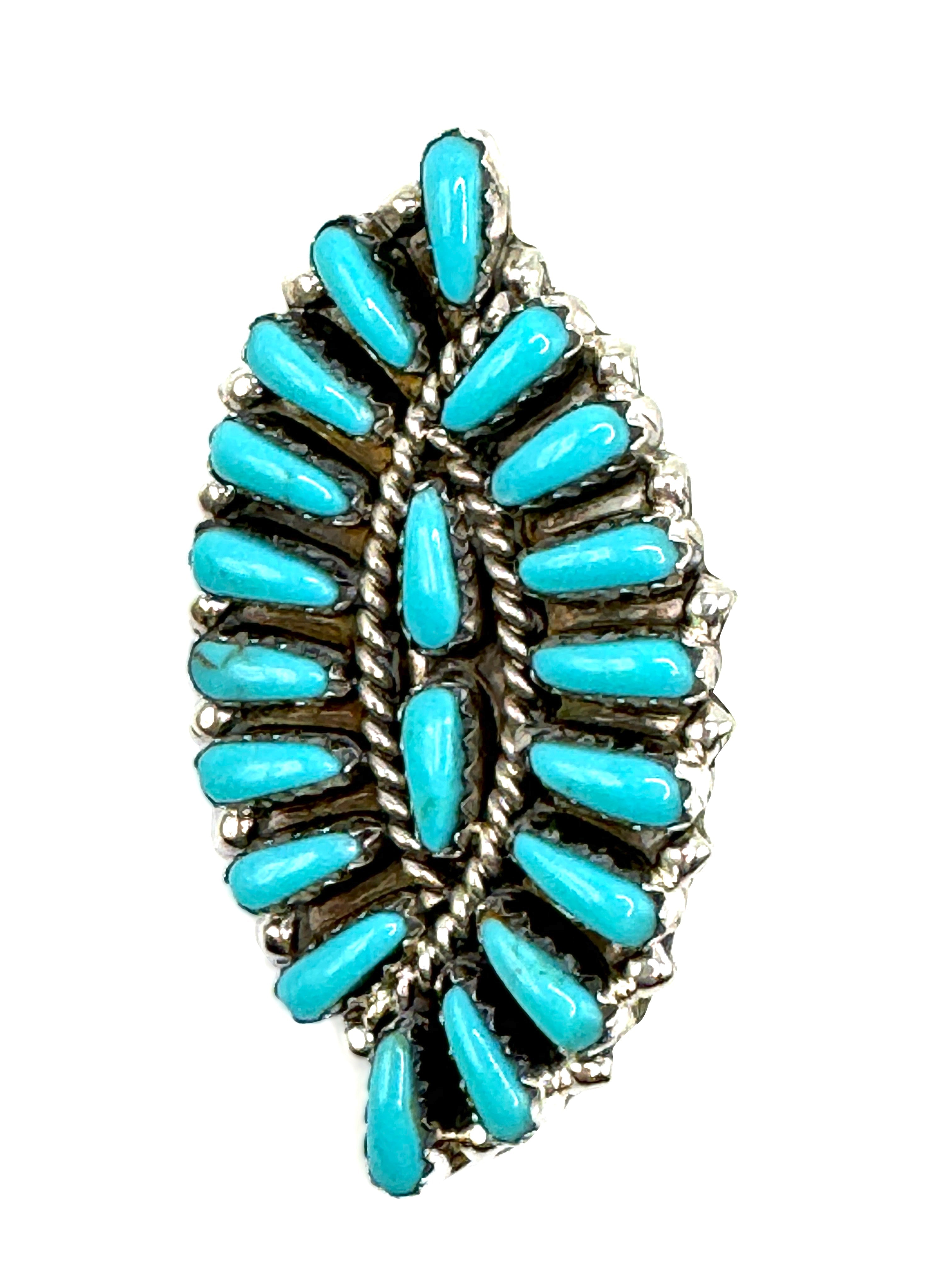 Pecos Authentic Turquoise Earrings