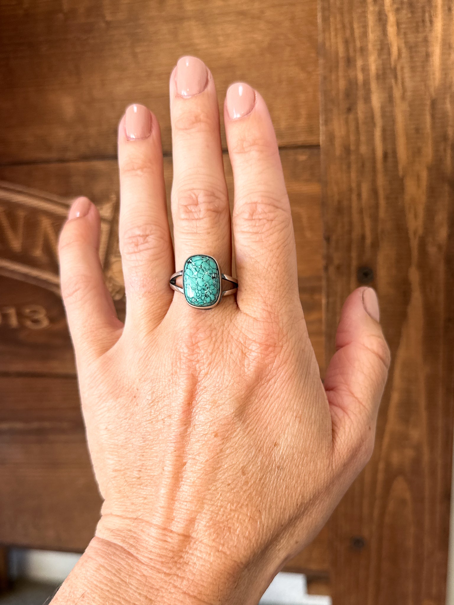 Bernalilo Tibetan Authentic Turquoise Ring