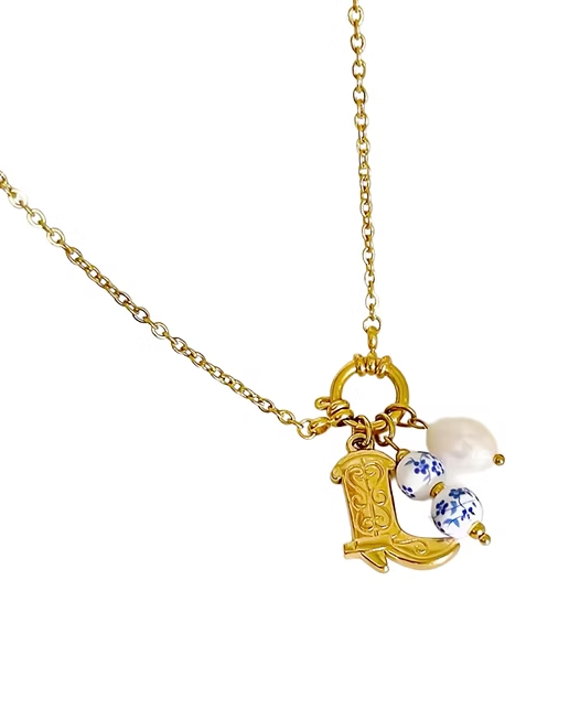 Howdy Lover Charm Necklace