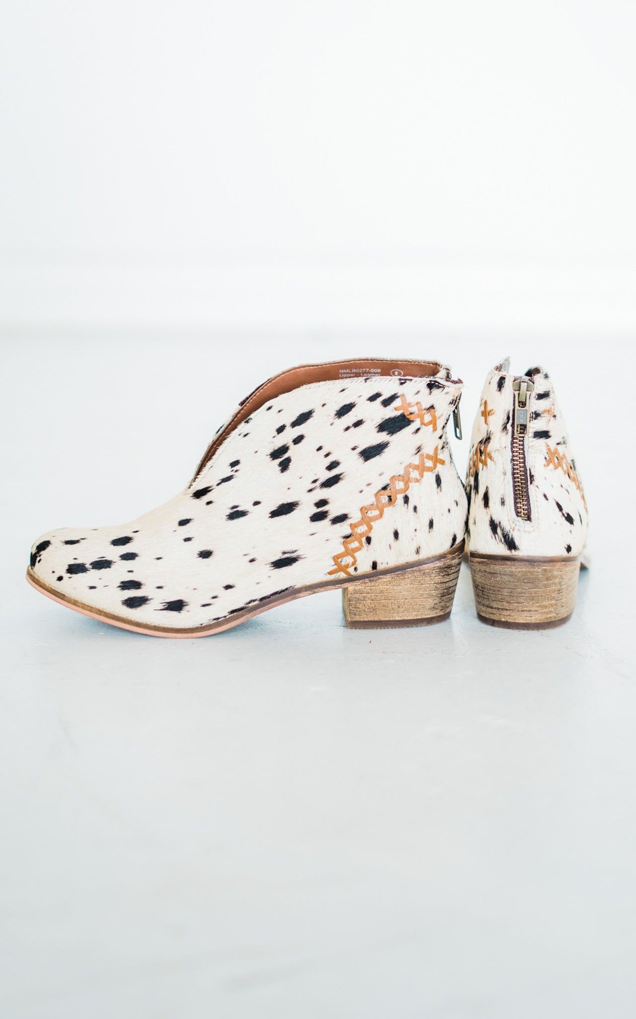 All Roads Bootie in Black and White - Rural Haze