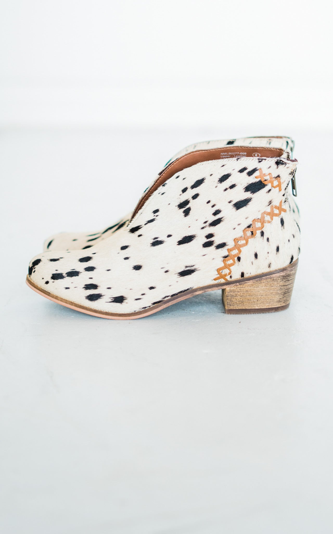 All Roads Bootie in Black and White - Rural Haze