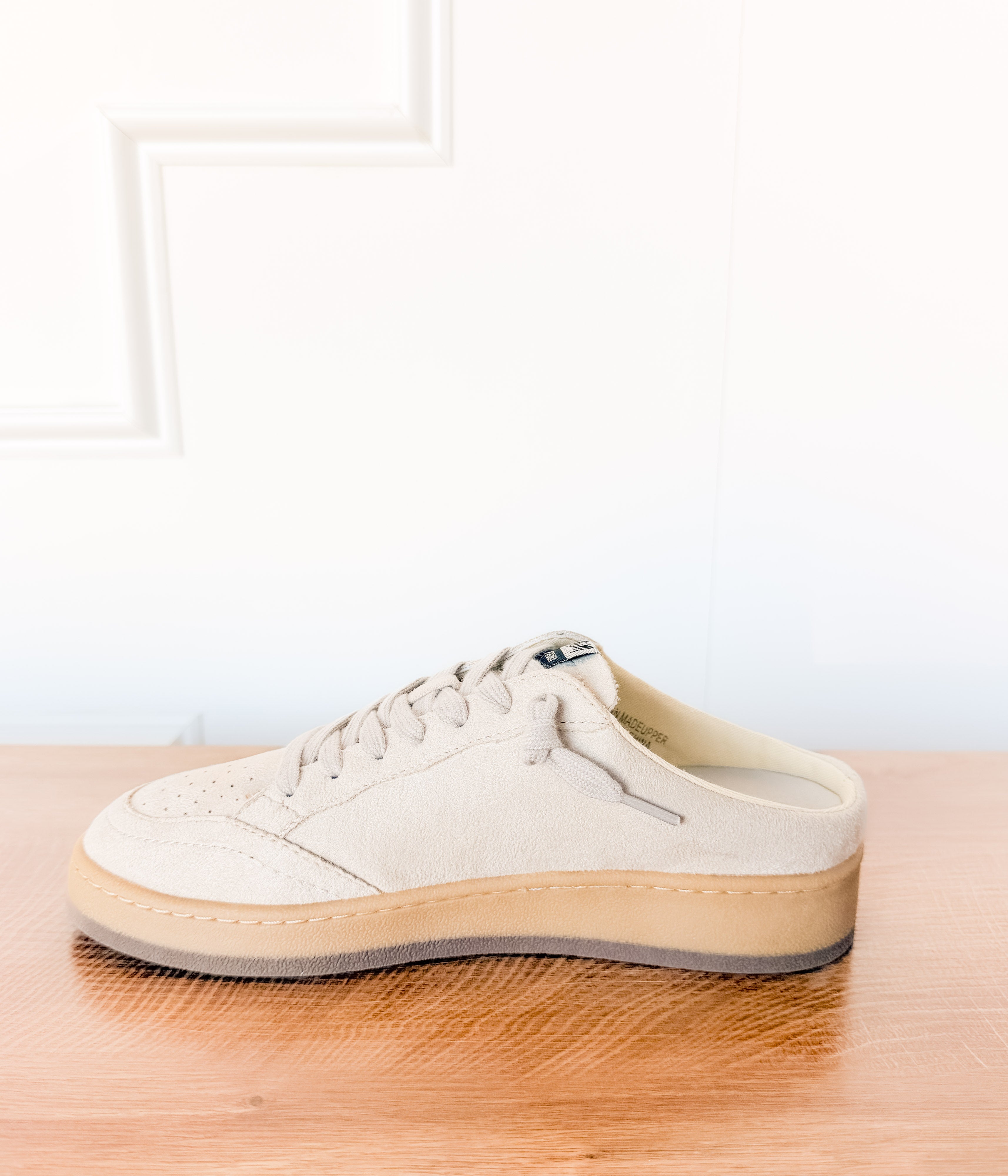 Aloka Jewel Slip On Sneaker in Off White