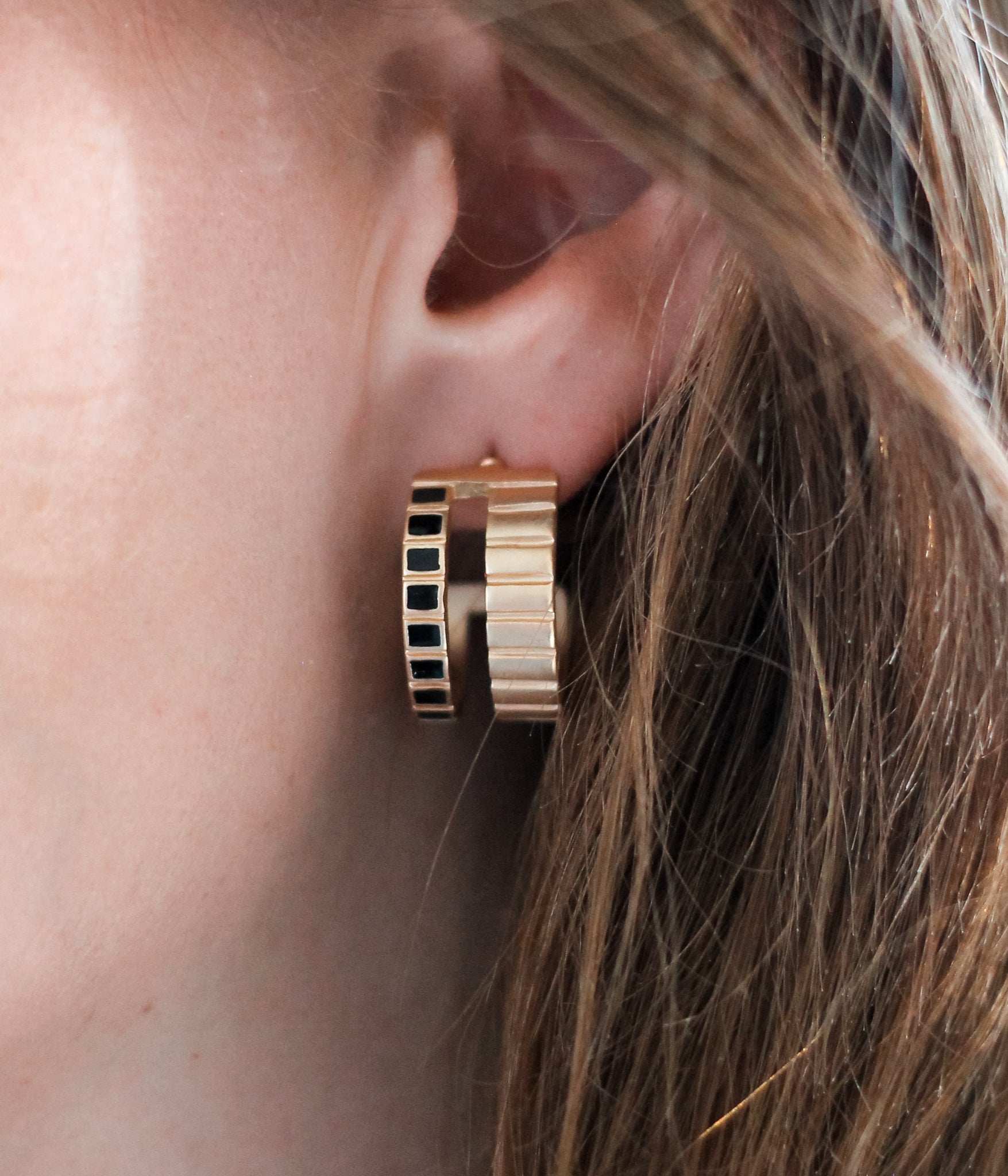 Ayden Gold Hoop Earrings