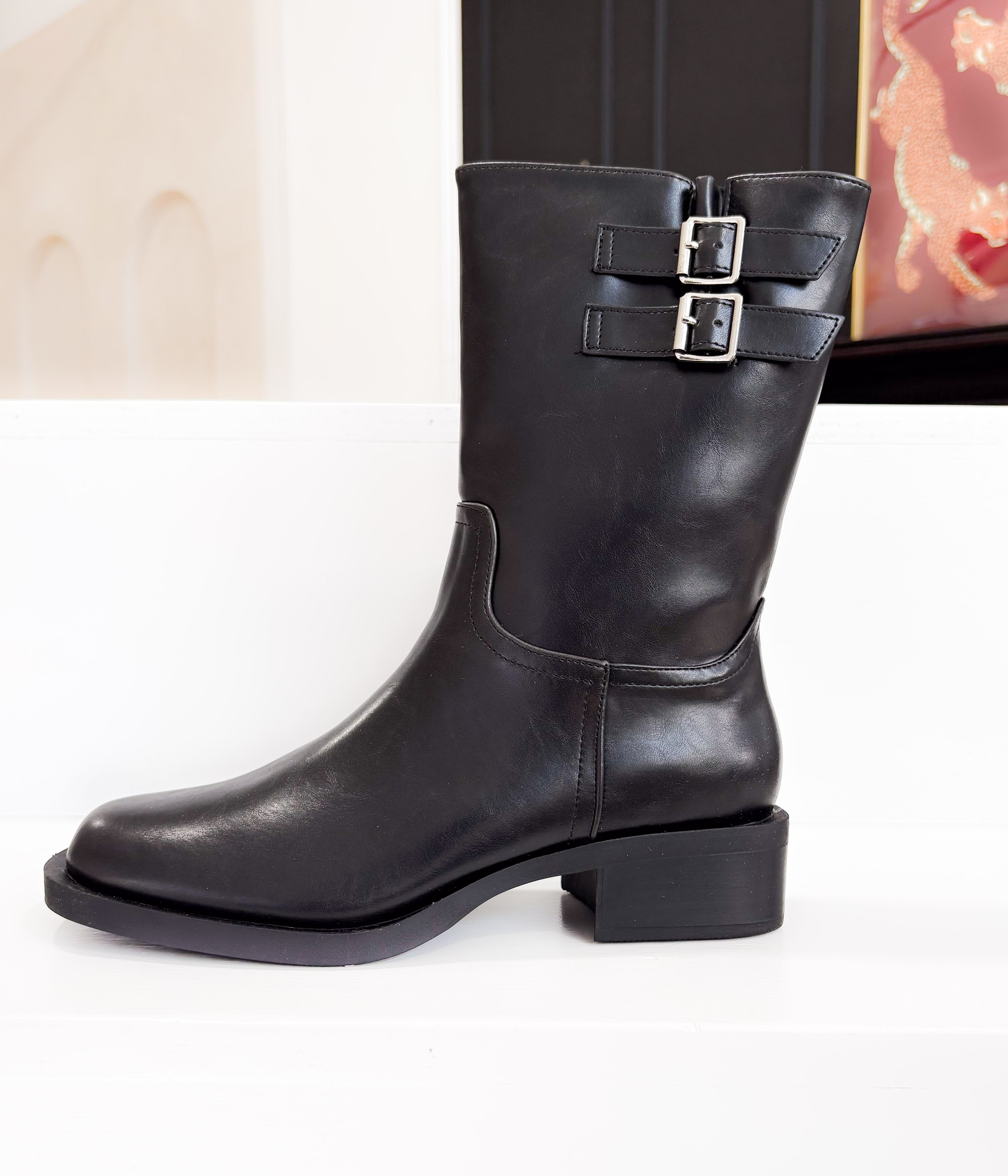 Basil Moto Boot - Rural Haze