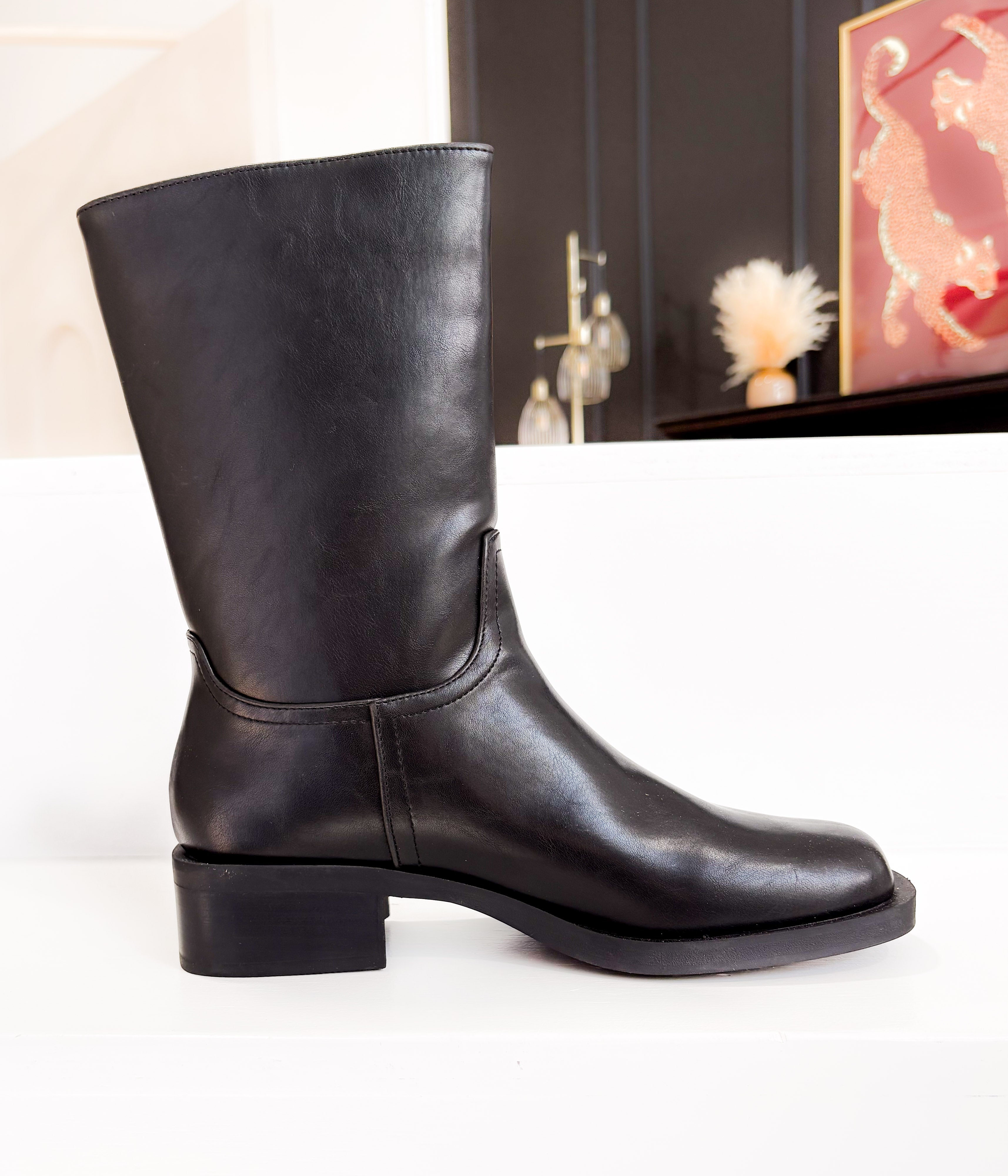 Basil Moto Boot - Rural Haze