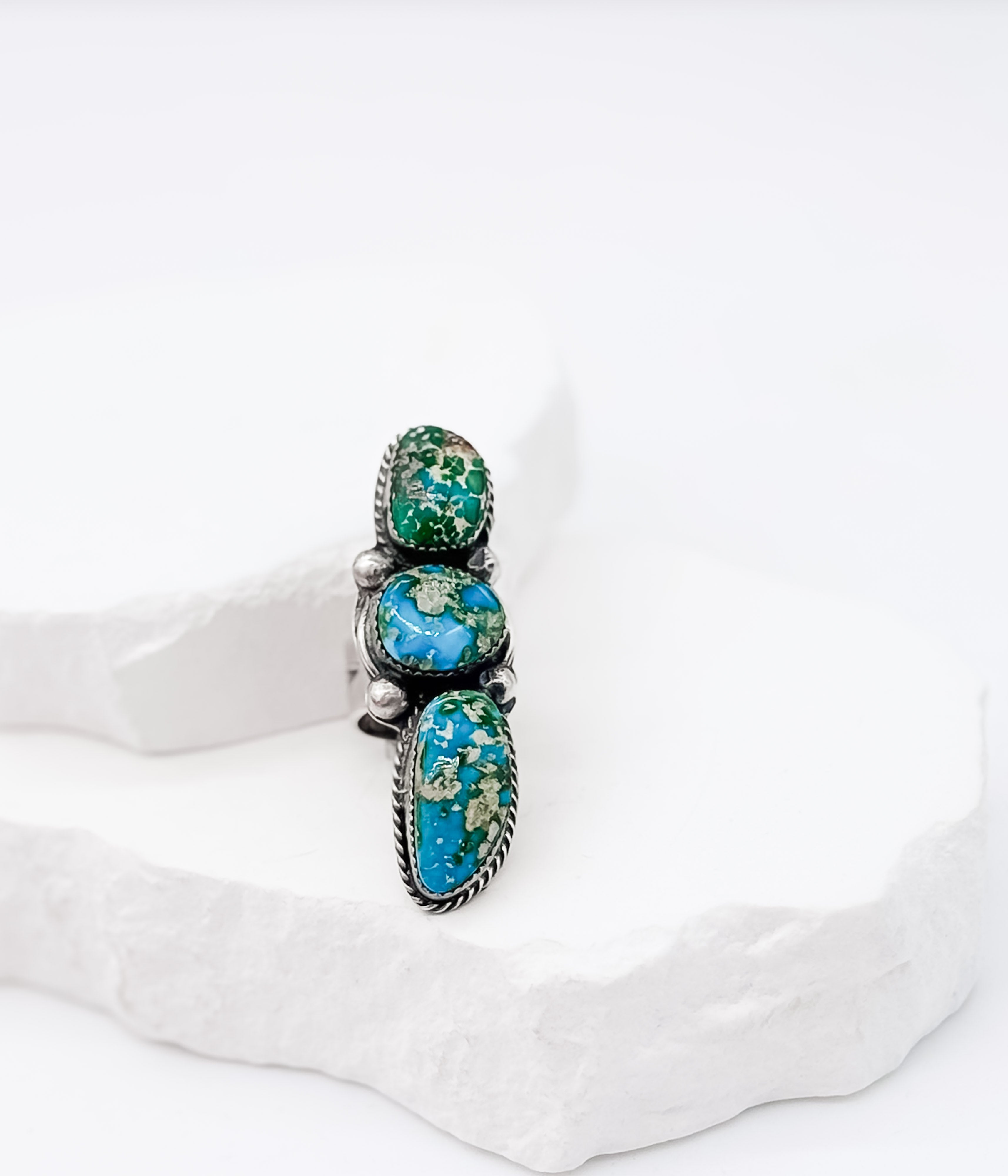 Triple Stone Sonoran Ring - Rural Haze