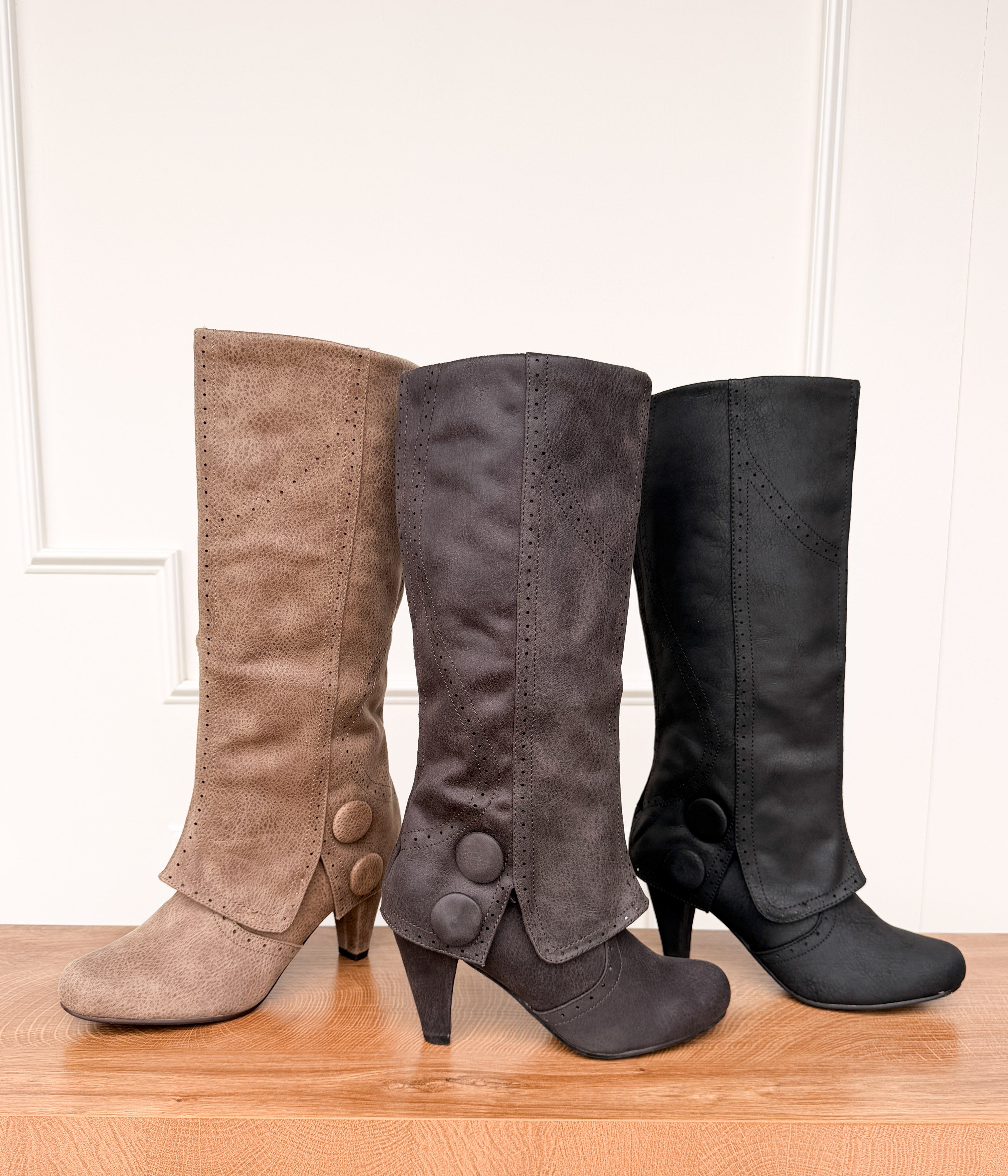 B Dad Boots in Taupe