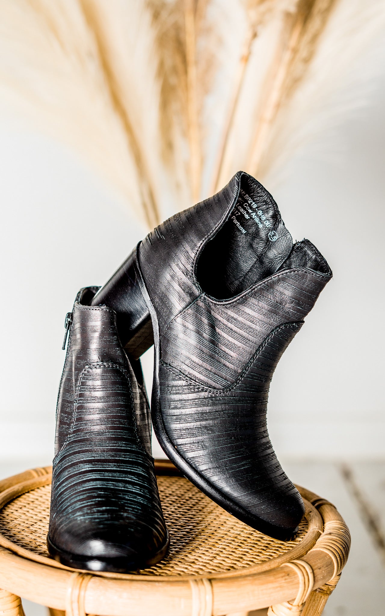 Blurred Lines Ankle Boot in Black - Rural Haze