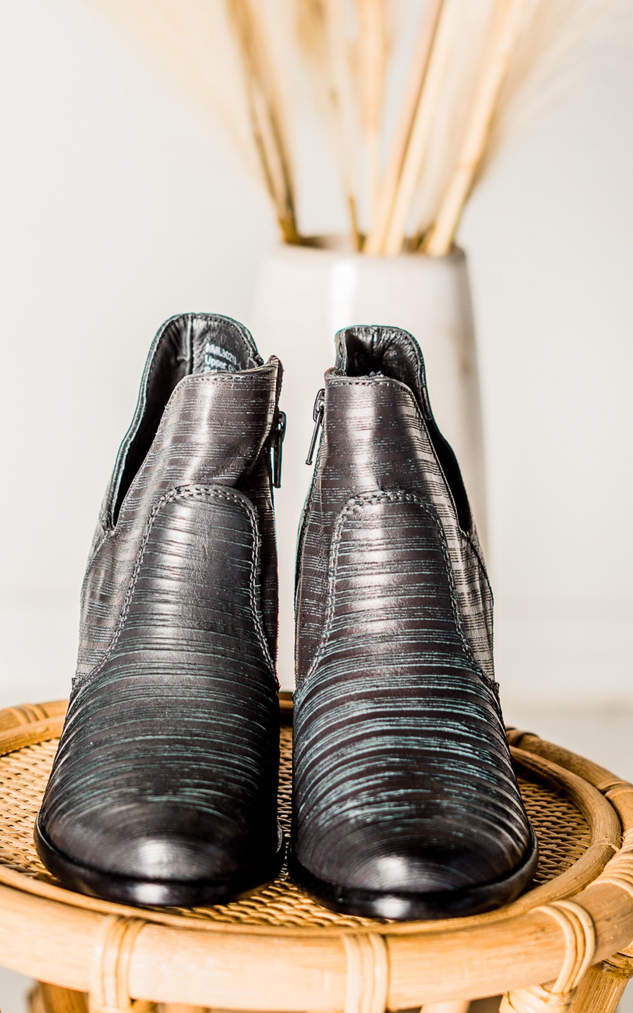 Blurred Lines Ankle Boot in Black - Rural Haze