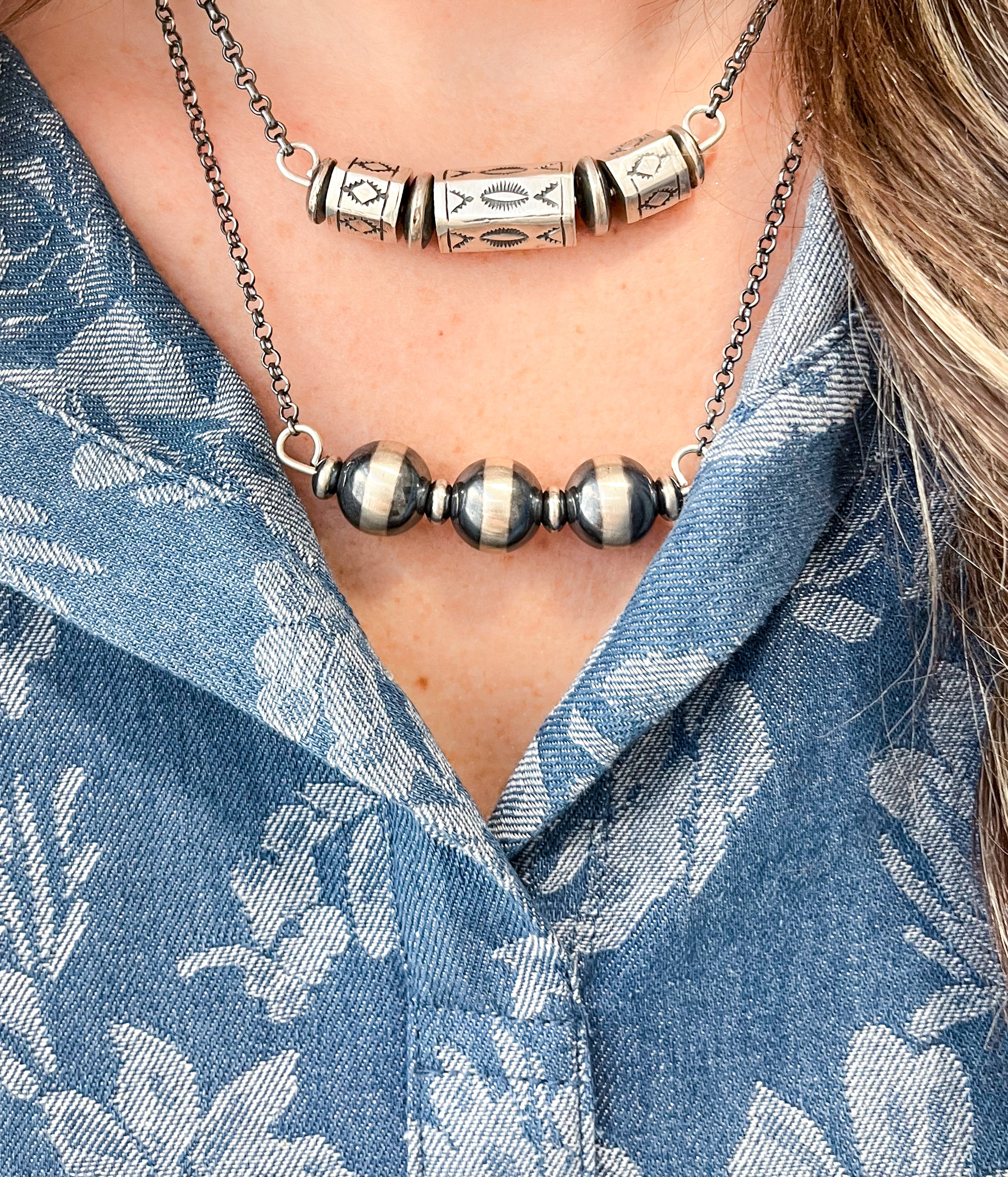 Pearl Trio Necklace