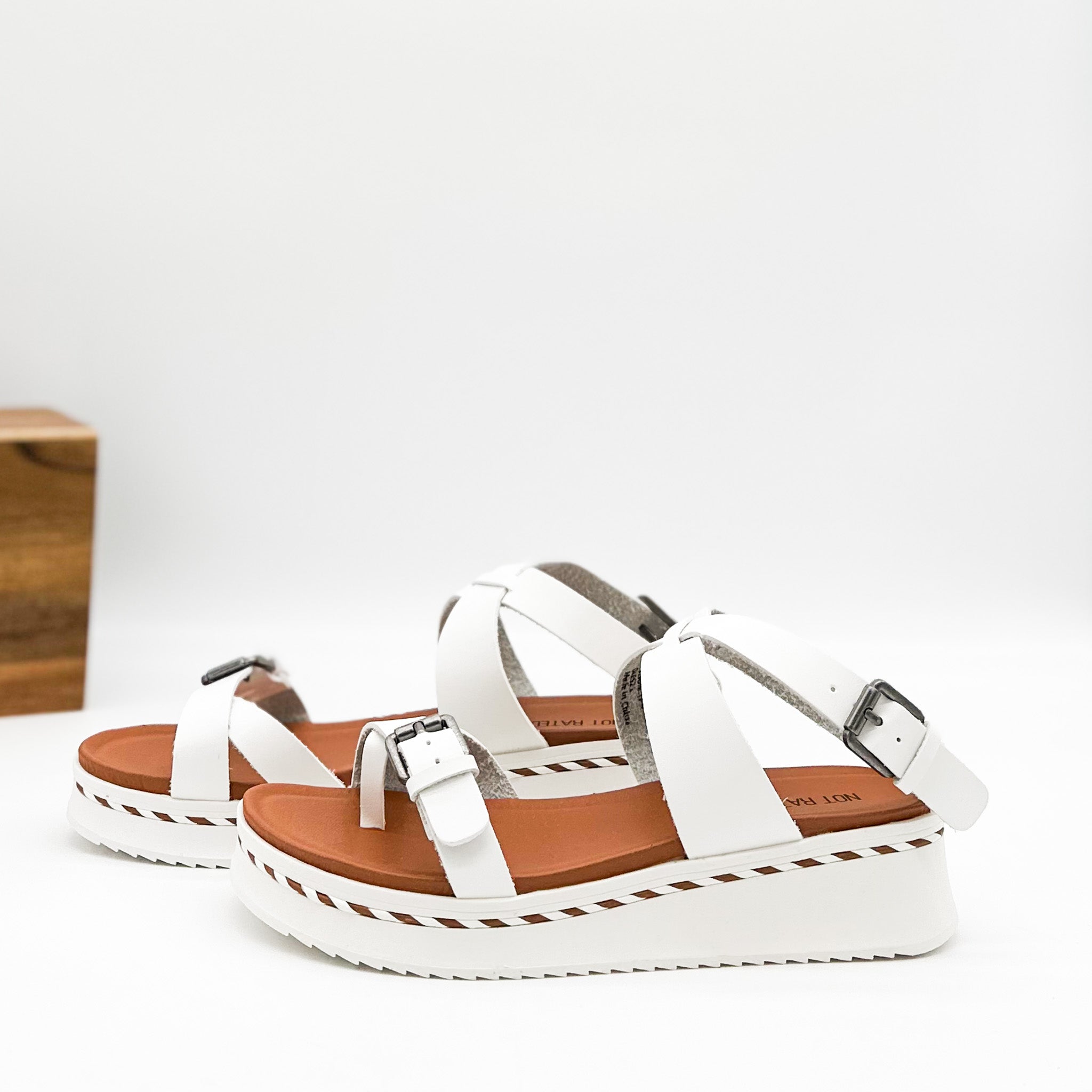 Not Rated Enna Sandal in White