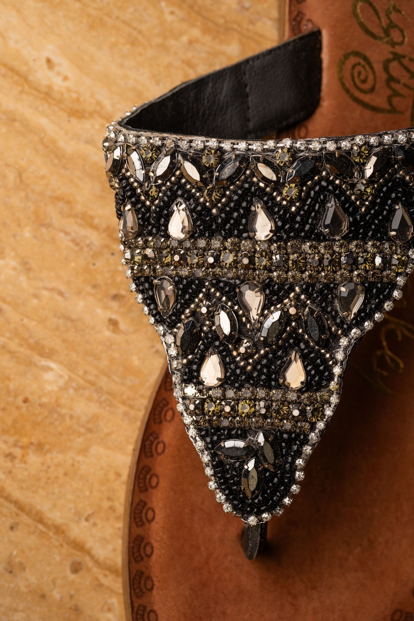 Loving U Sandals in Black - Rural Haze