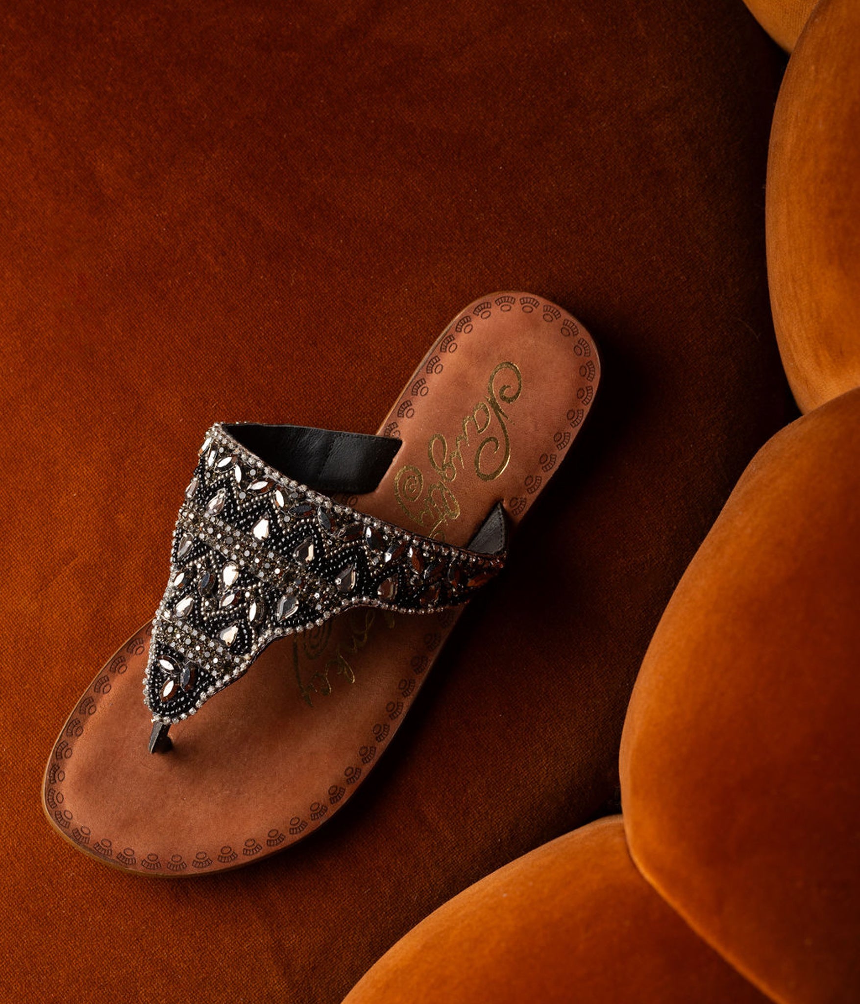 Loving U Sandals in Black - Rural Haze