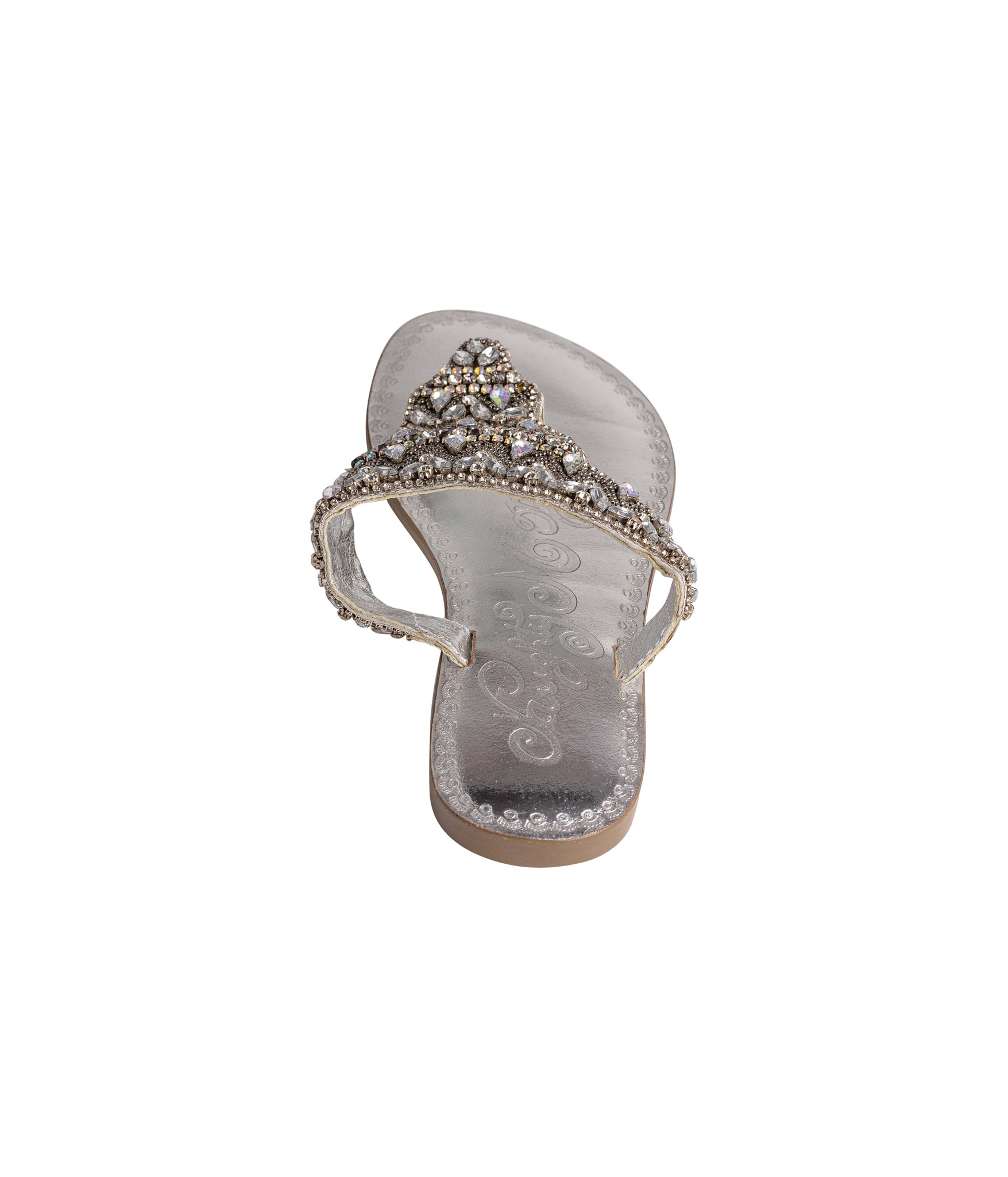 Loving U Sandals in Silver - Rural Haze