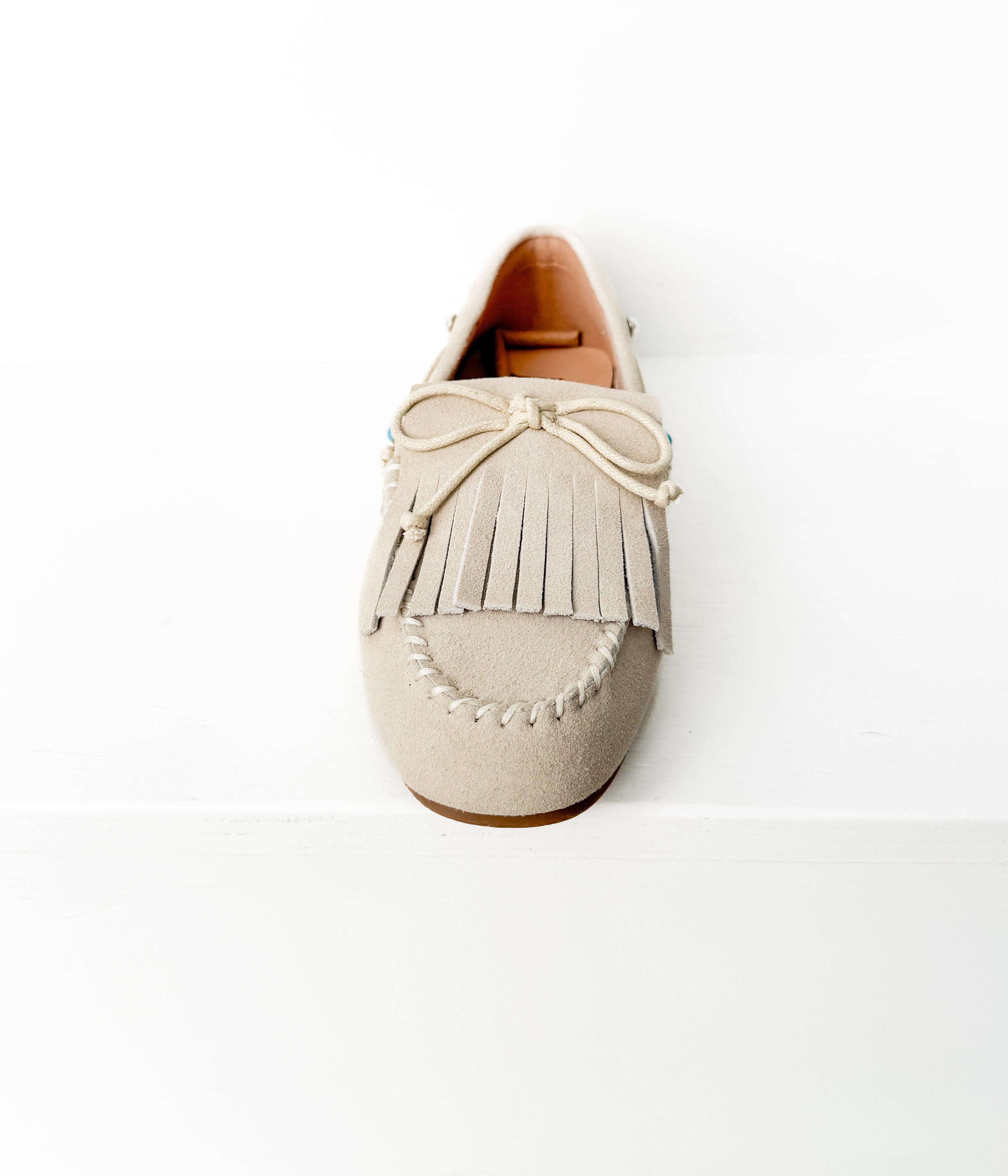 Moccasin Flats in Cream - Rural Haze