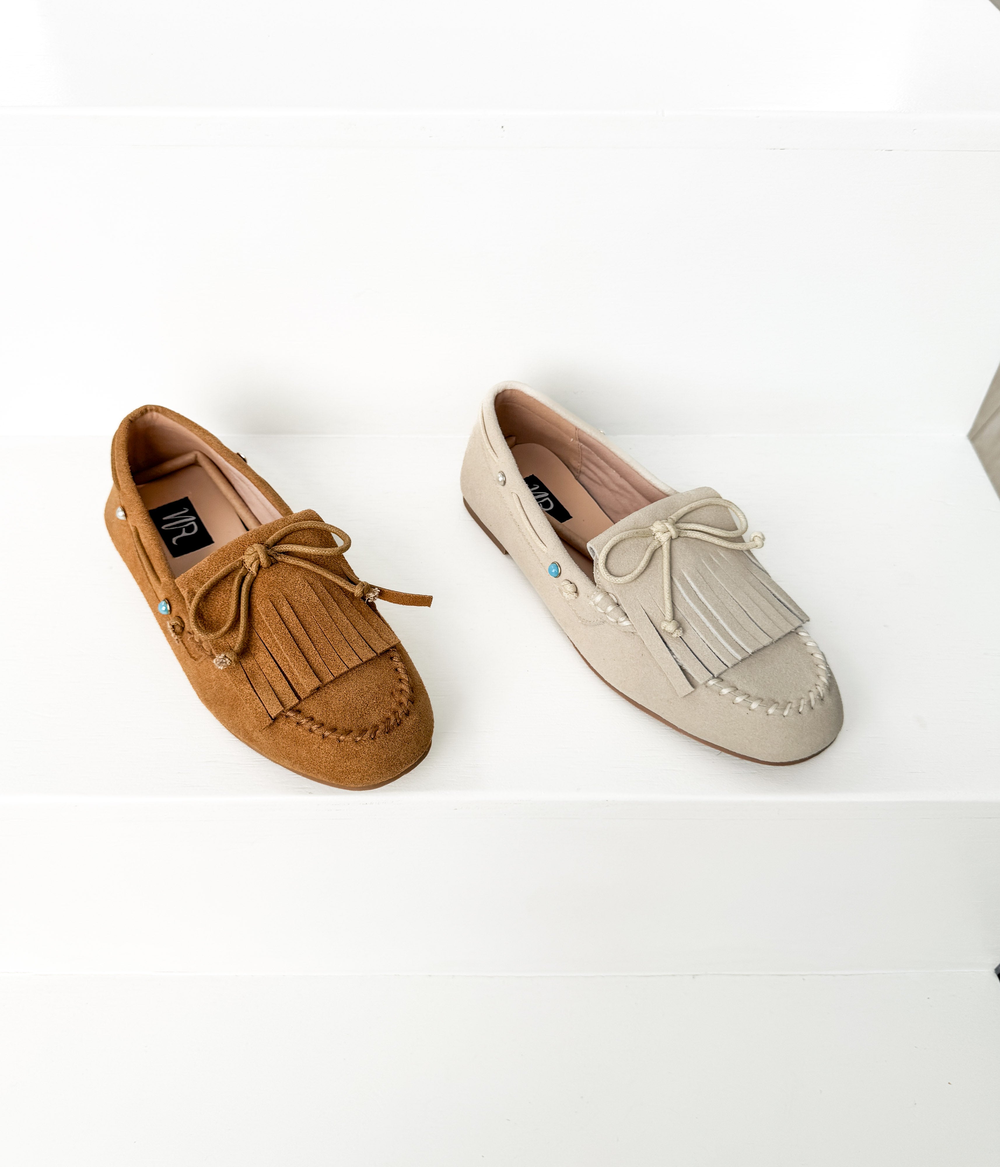 Moccasin Flats in Tan