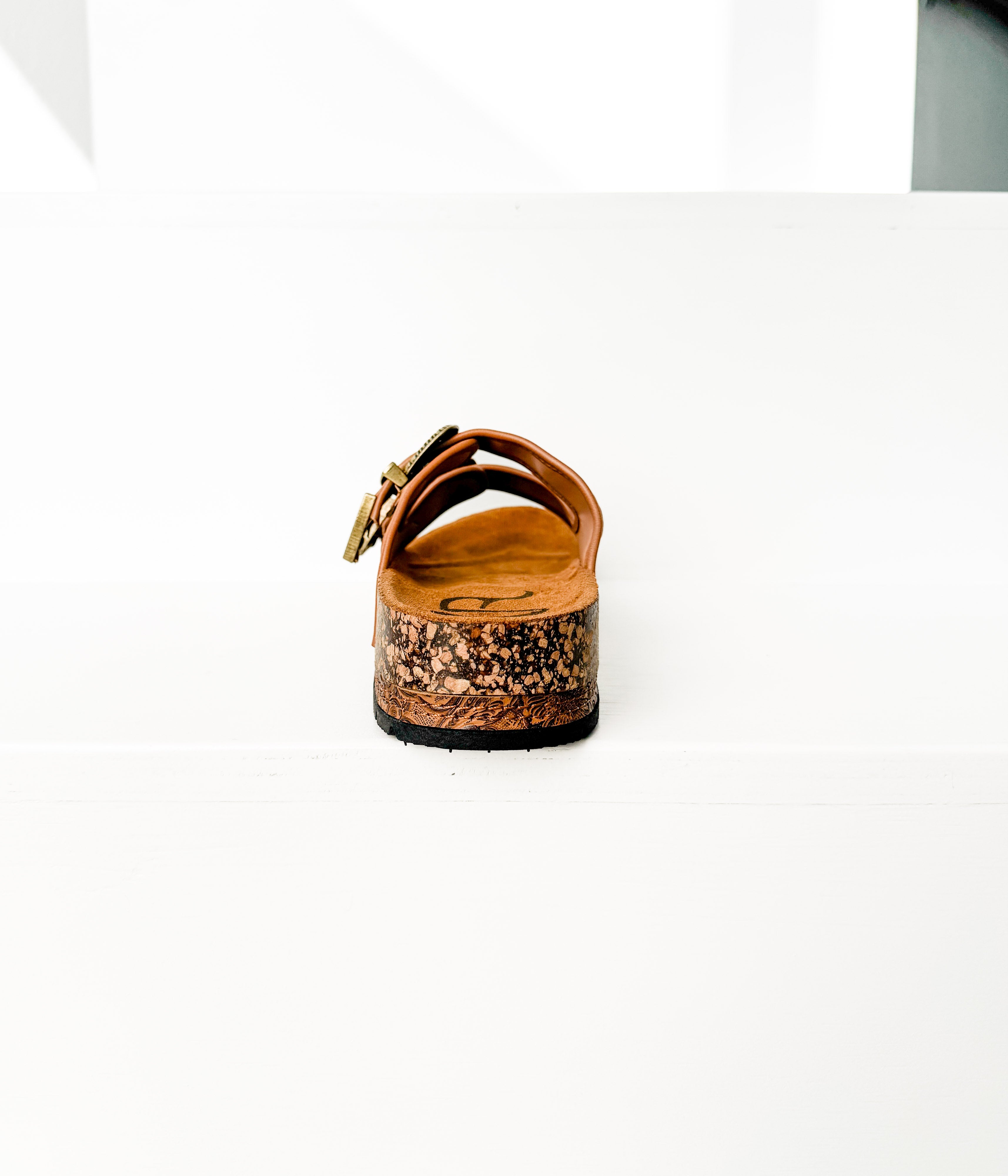 Morgana Western Sandal in Tan