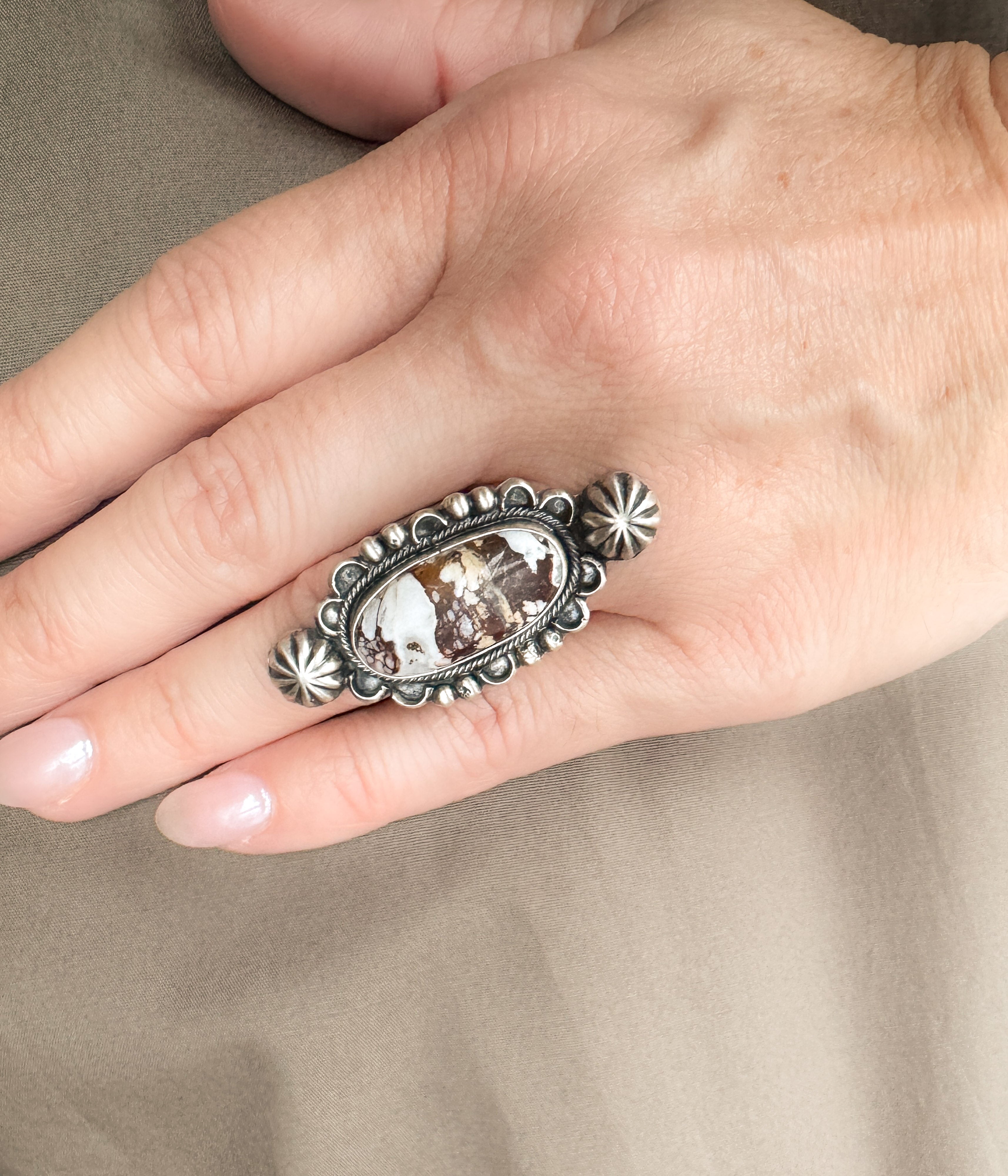 Wild Horse Oval Ring