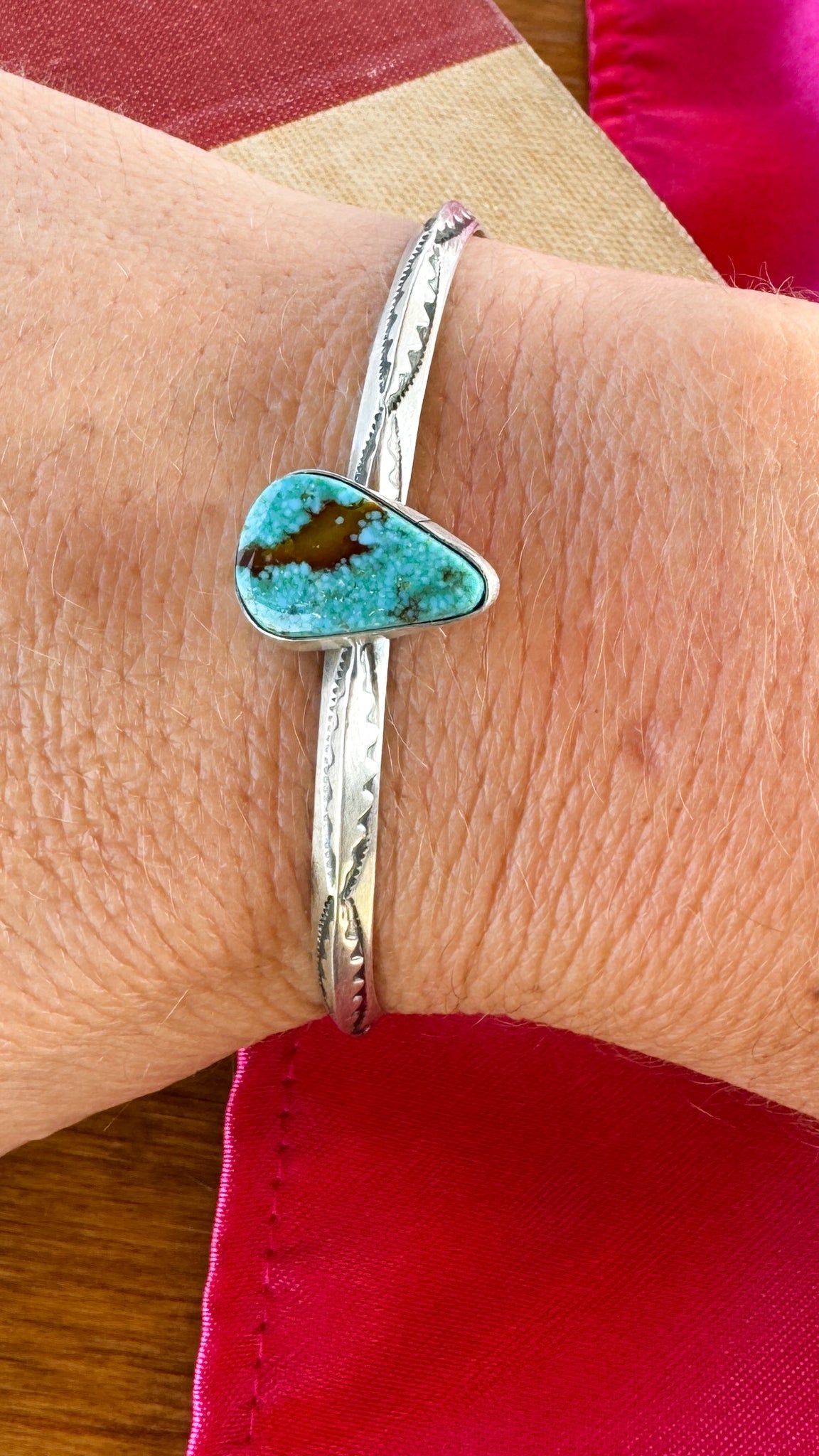 Deming Authentic Turquoise Bracelet