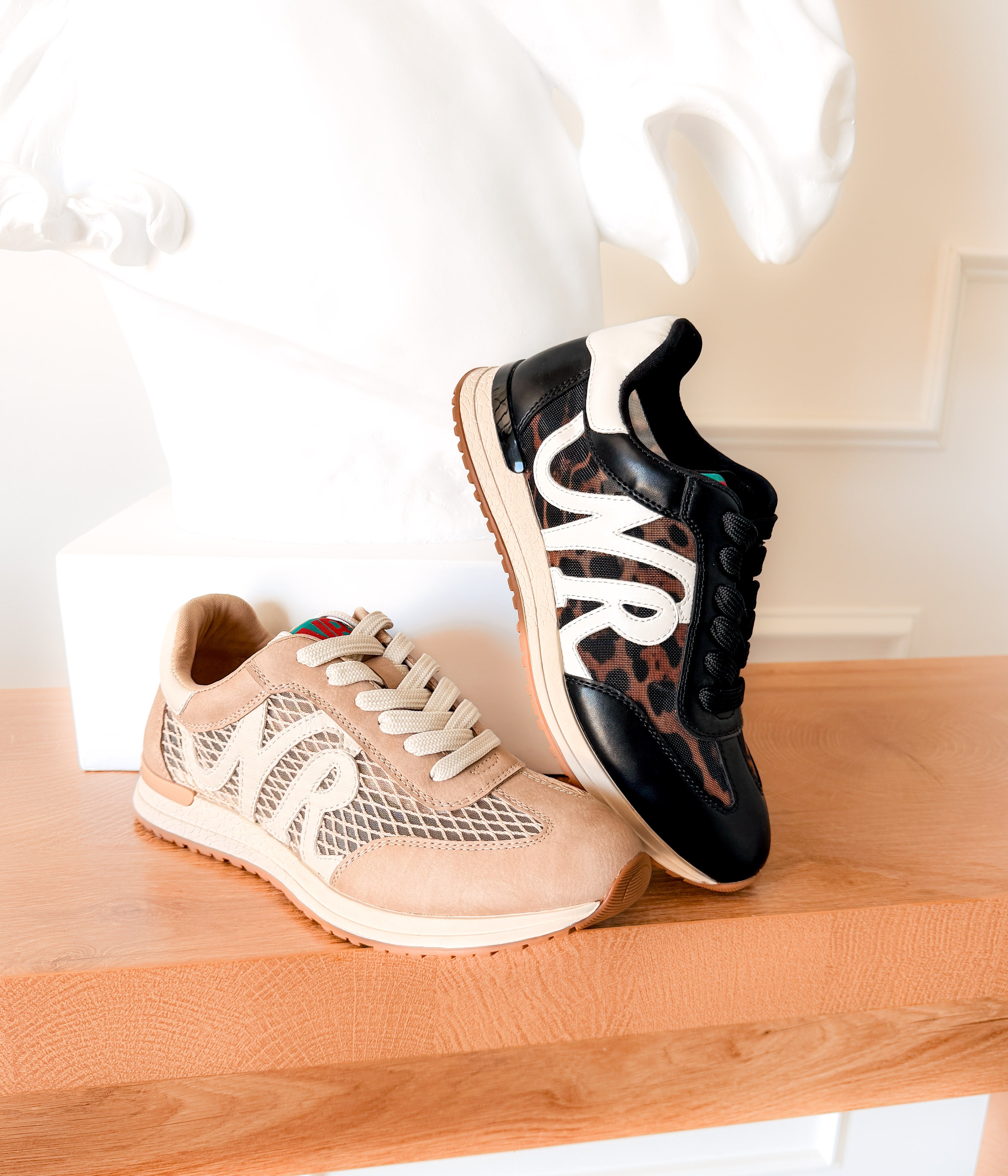 Olympia Sneaker in Leopard