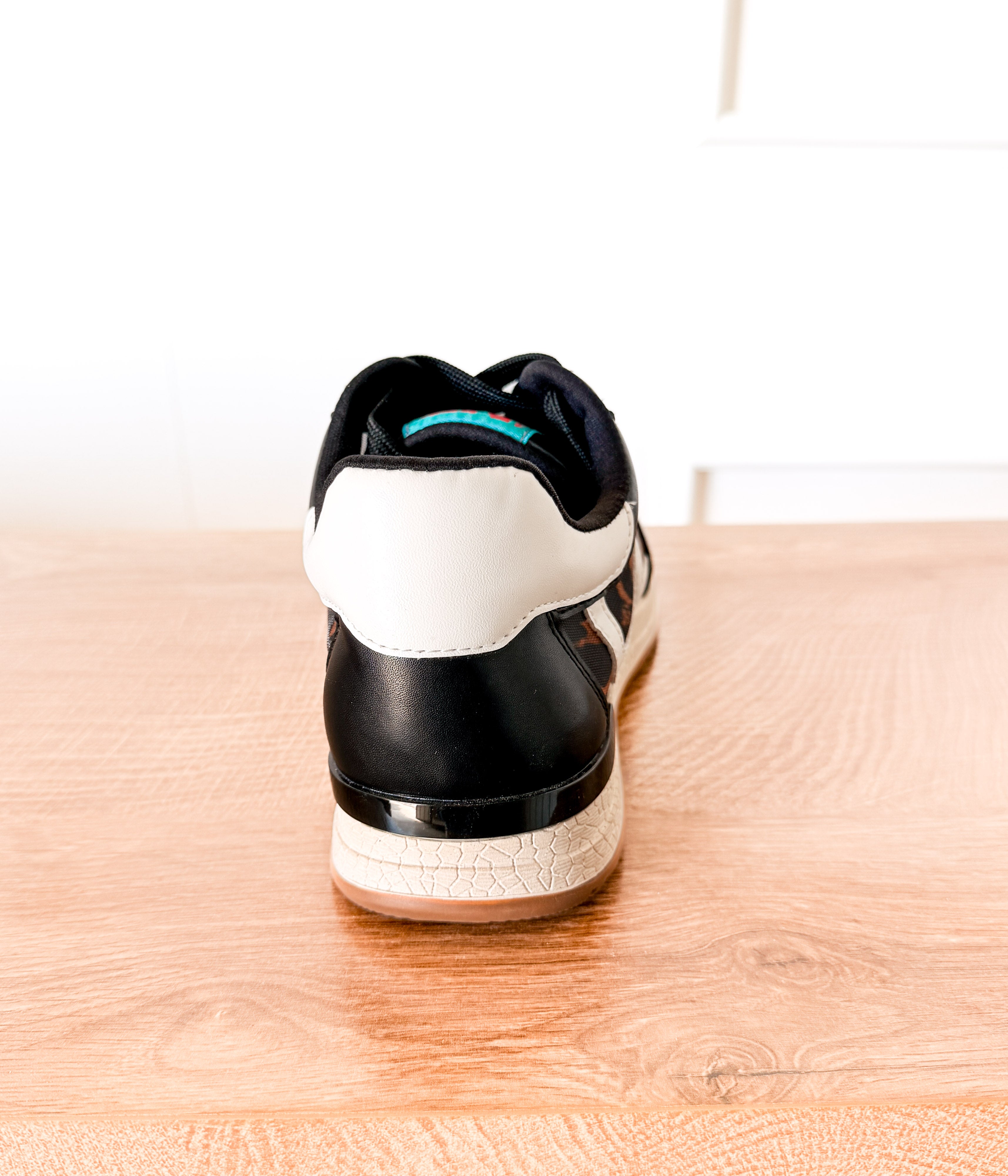 Olympia Sneaker in Leopard - Rural Haze
