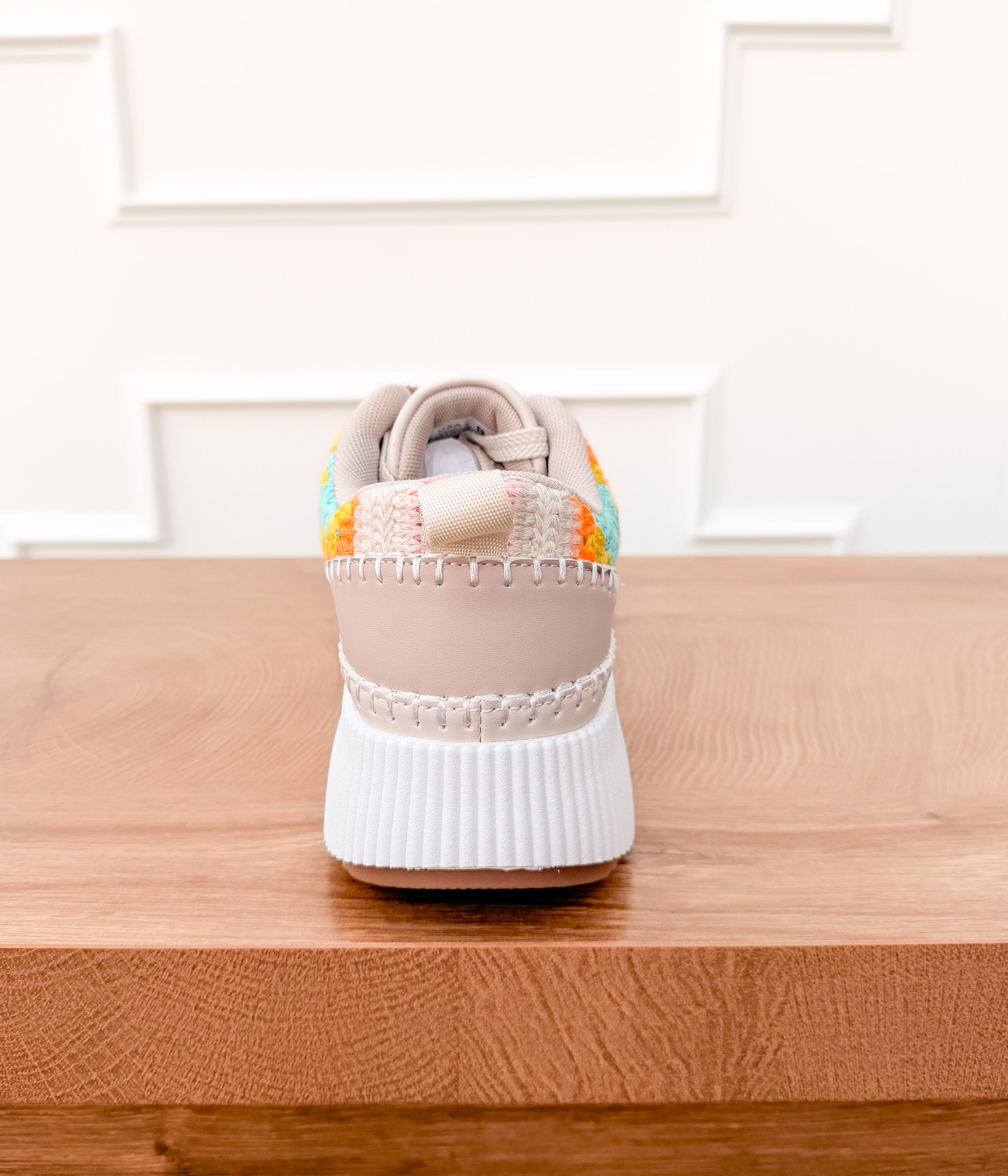 Pallavi Crochet Platform Sneaker in Multi