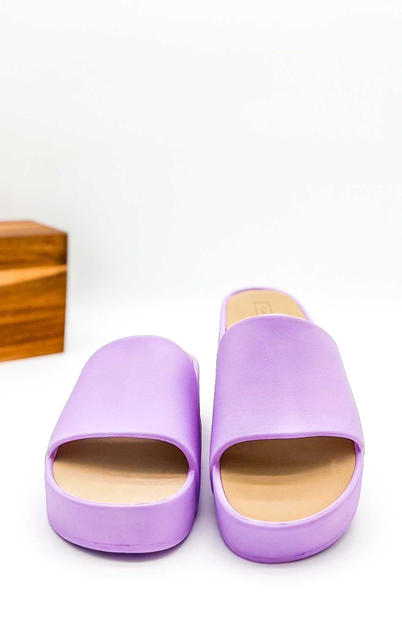 Corkys Popsicle Slide Sandals in Lavender